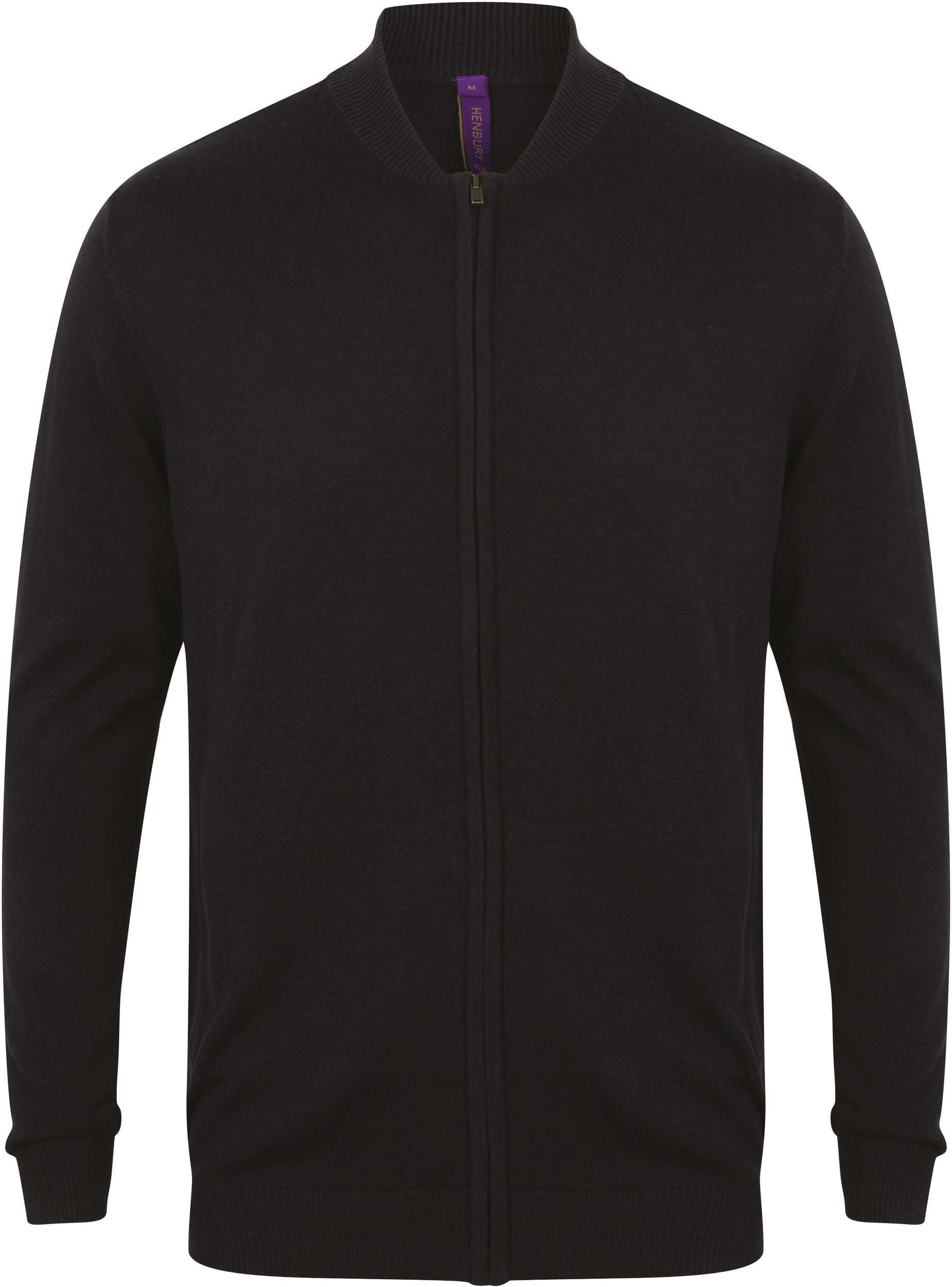 Cárdigan con cremallera Navy