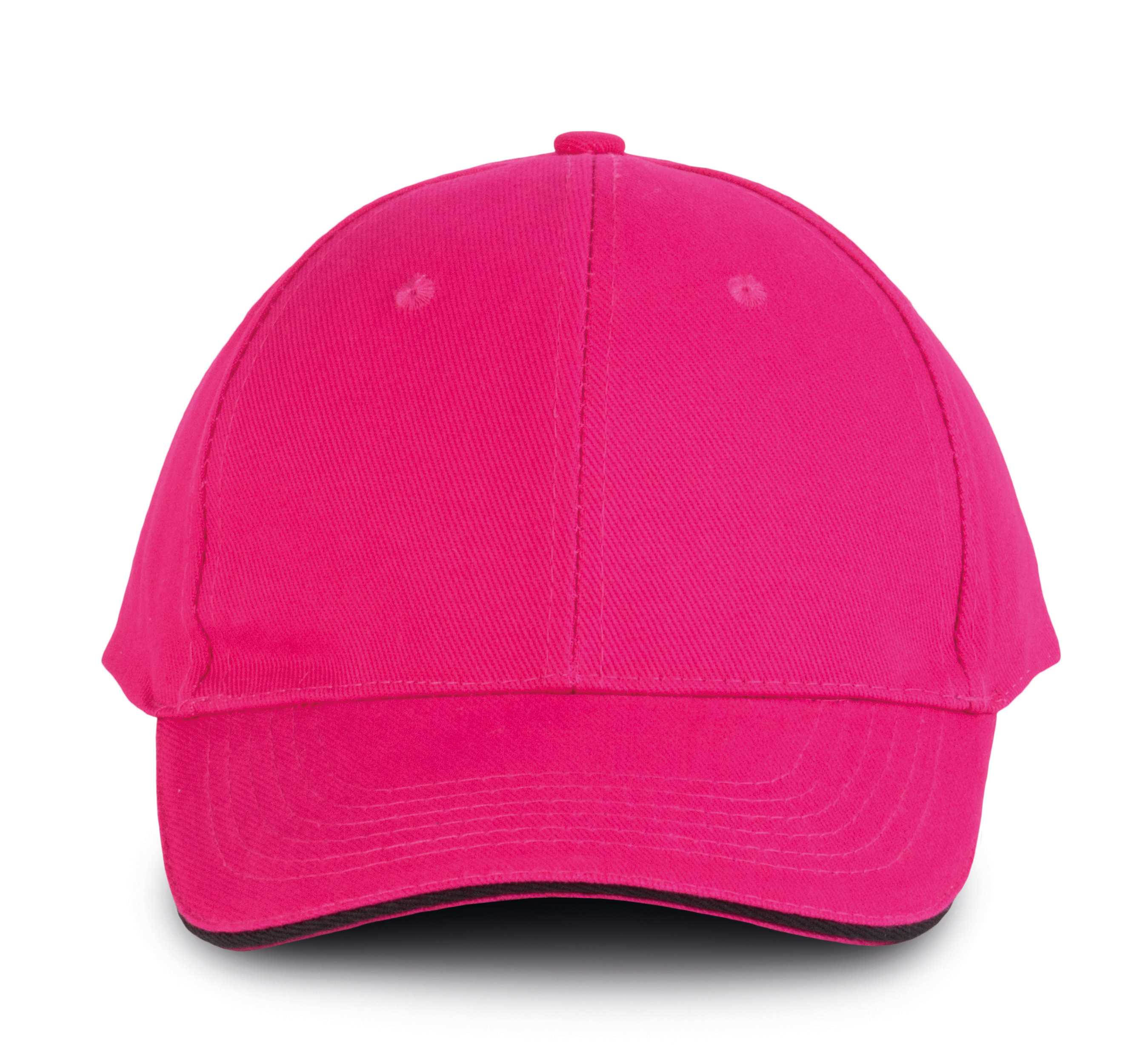 ORLANDO - Gorra 6 paneles Fuchsia / Black