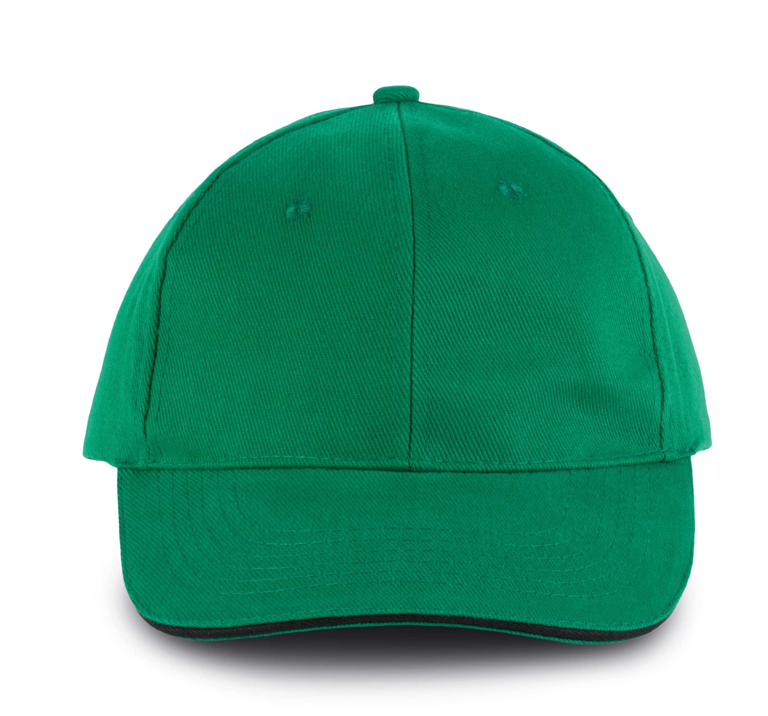 ORLANDO - Gorra 6 paneles Kelly Green / Black