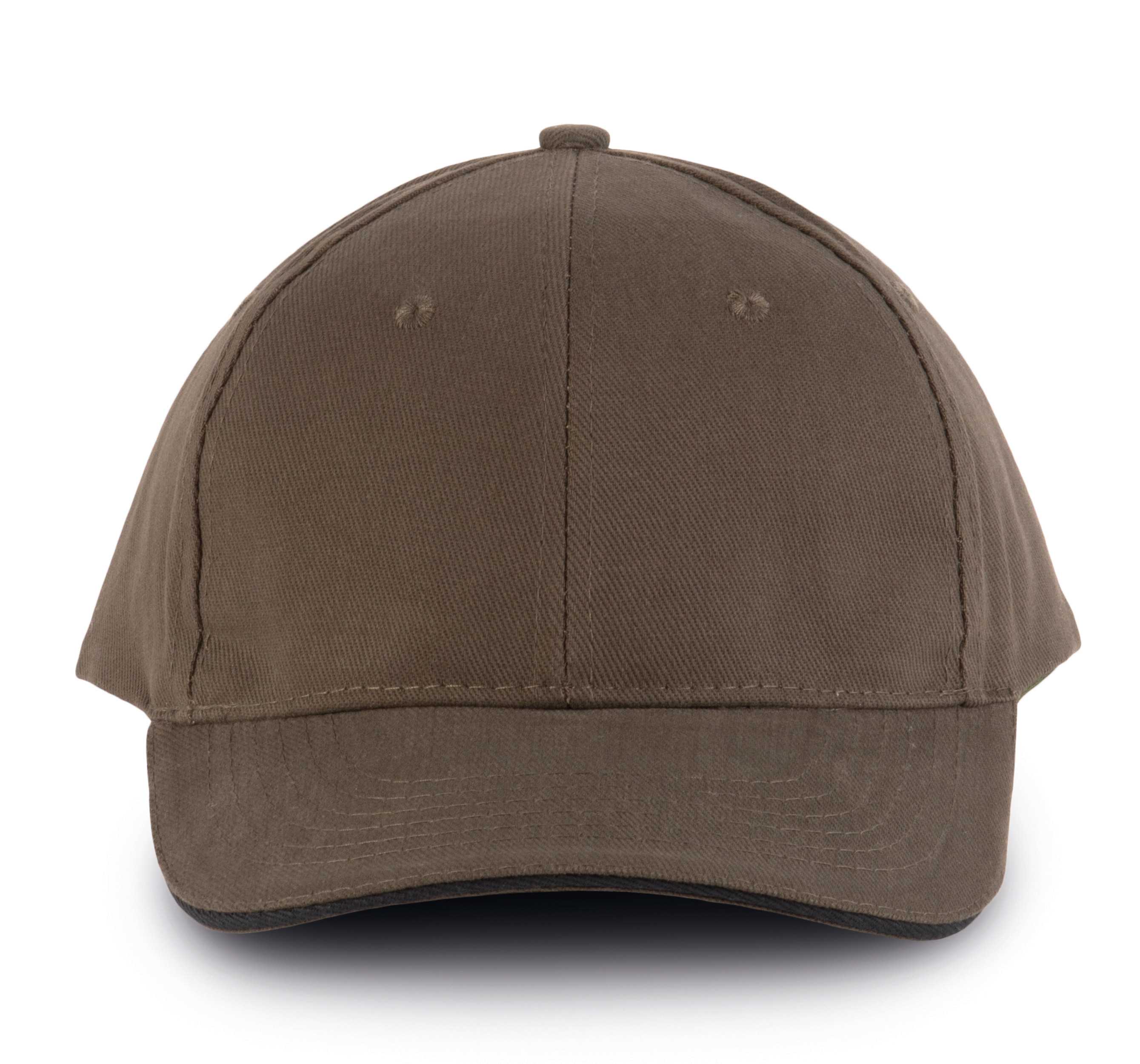 ORLANDO - Gorra 6 paneles Khaki / Black