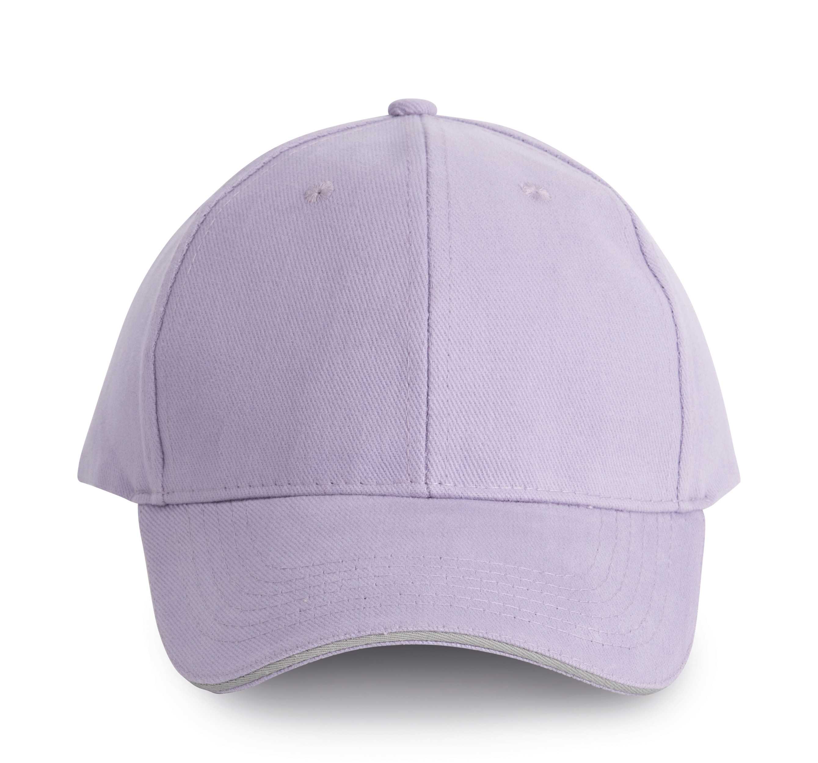 ORLANDO - Gorra 6 paneles Light Violet / Light Grey