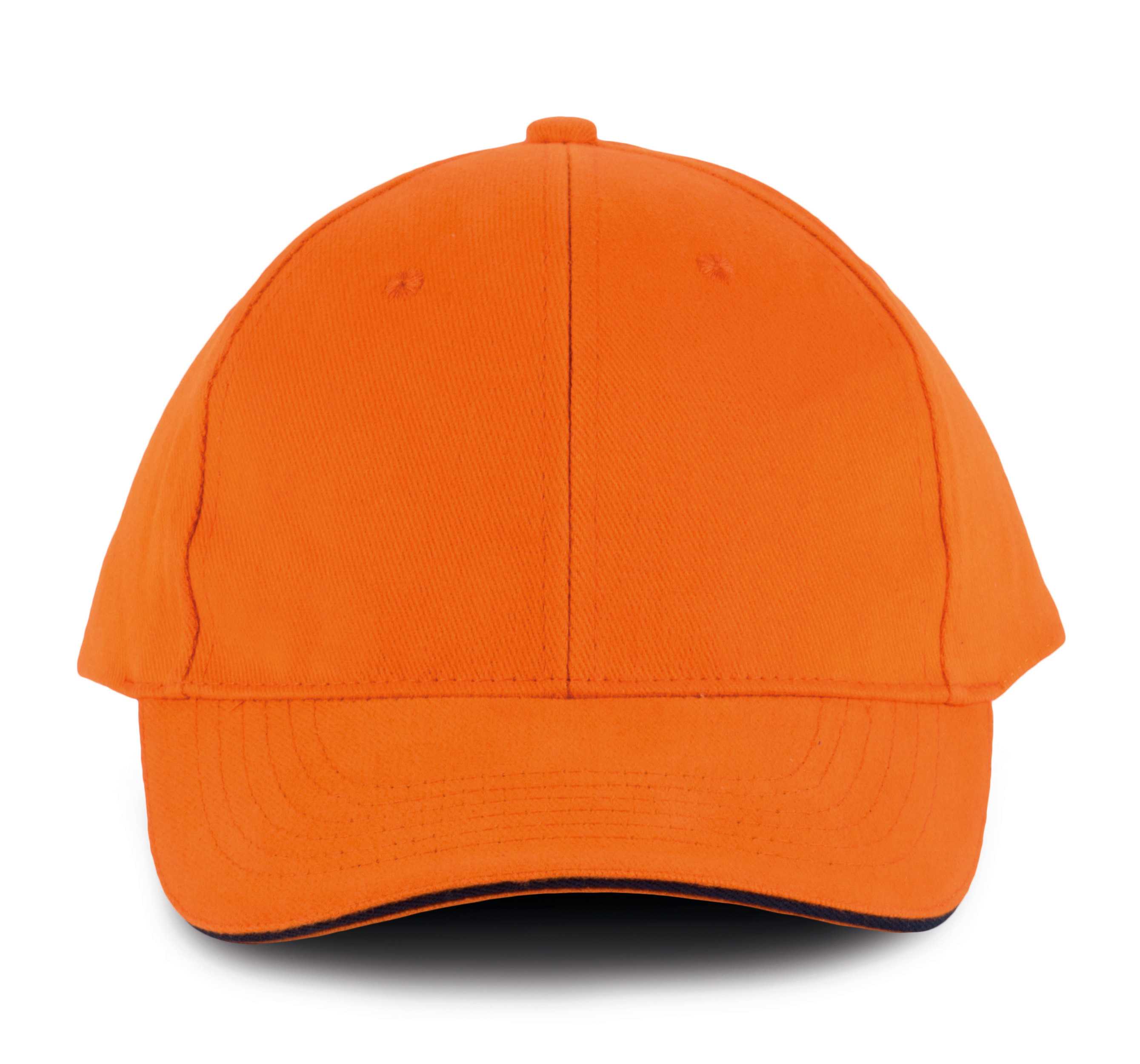 ORLANDO - Gorra 6 paneles Orange / Navy
