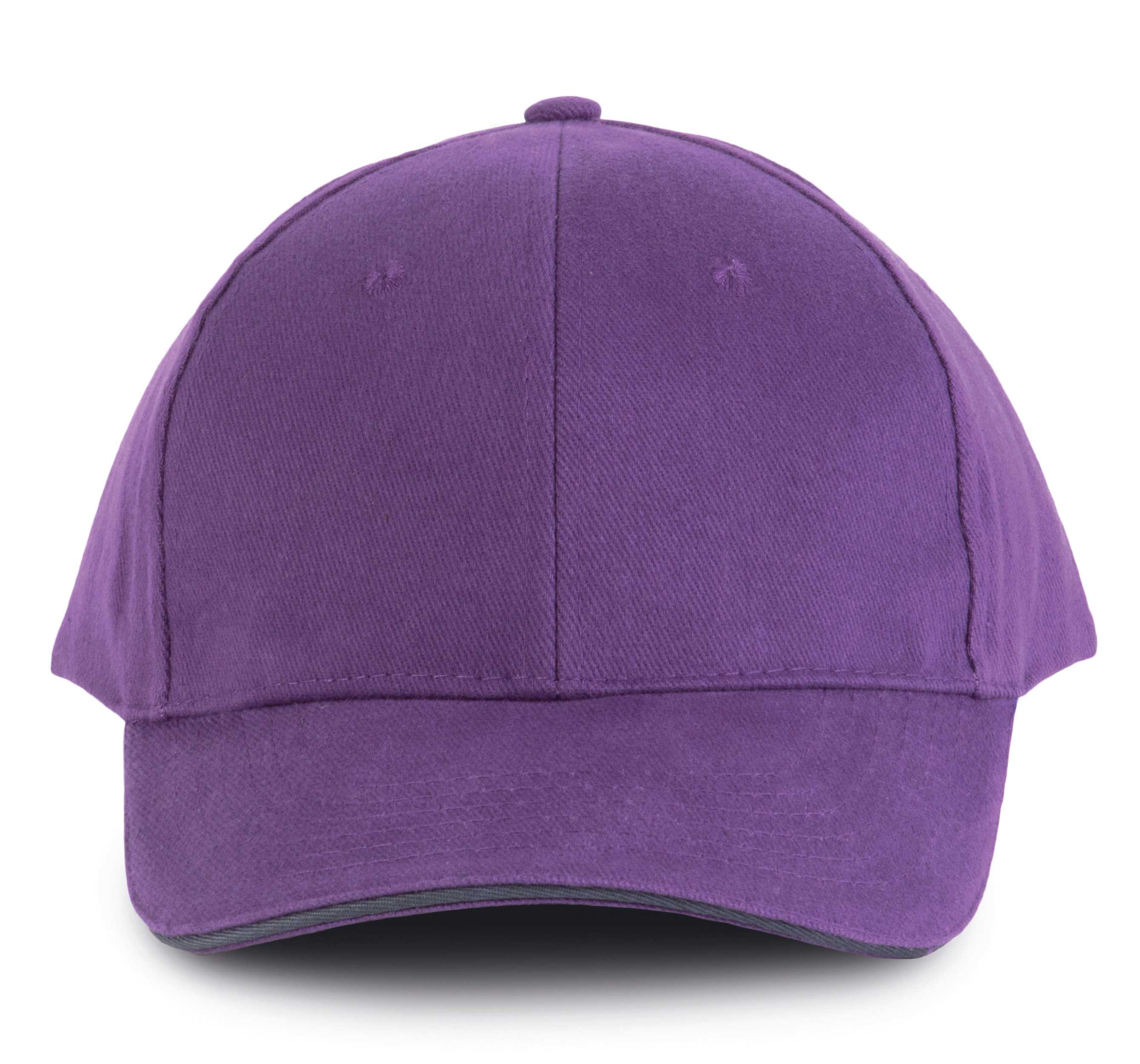 ORLANDO - Gorra 6 paneles Purple / Dark Grey