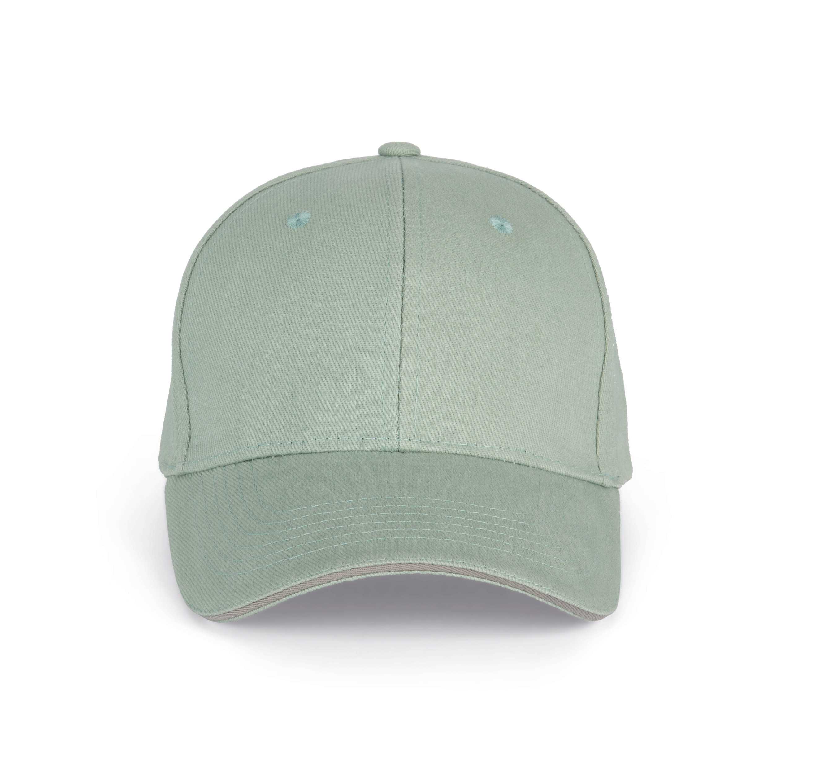 ORLANDO - Gorra 6 paneles Sage / Light Grey