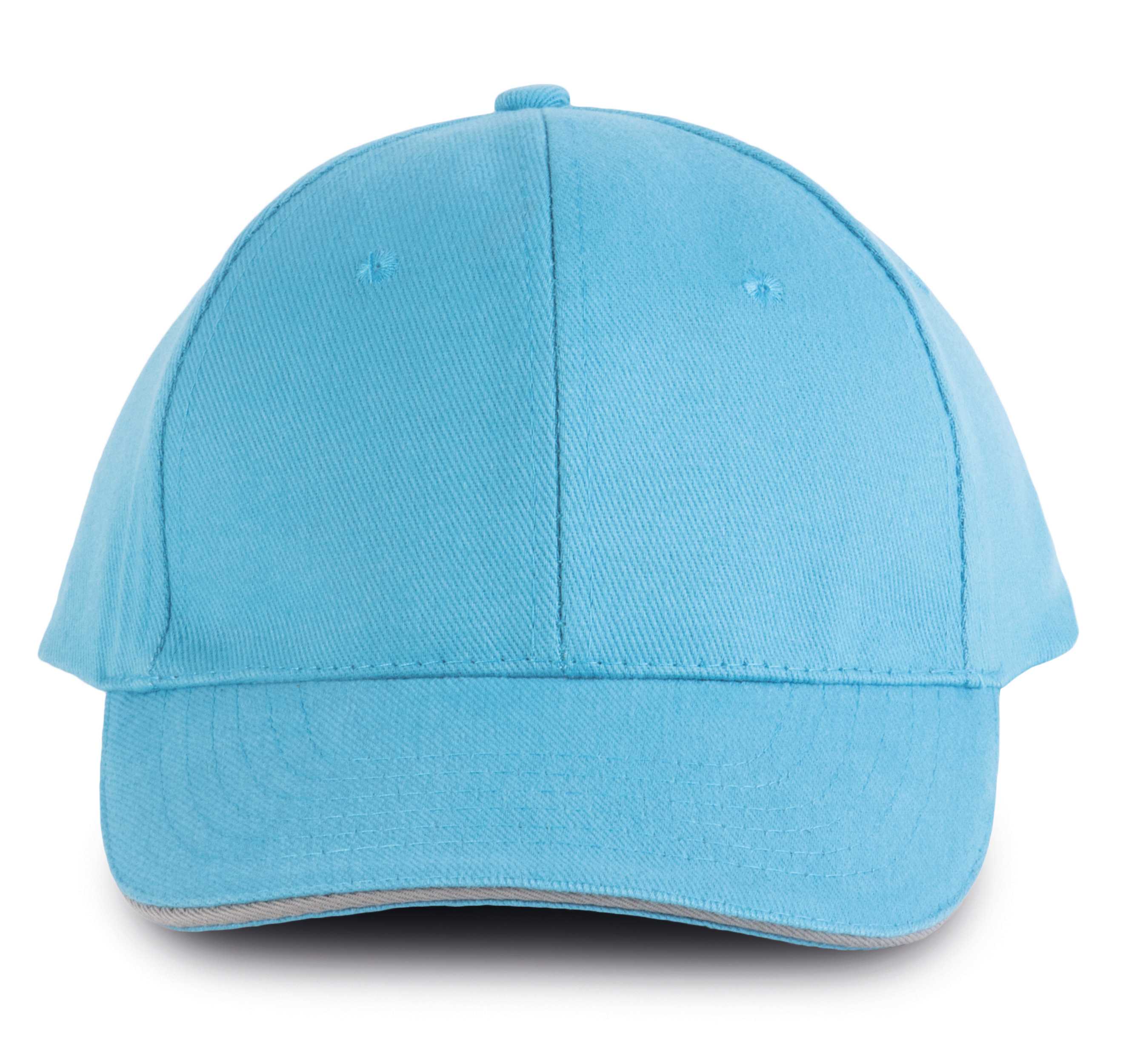 ORLANDO - Gorra 6 paneles Surf Blue / Light Grey