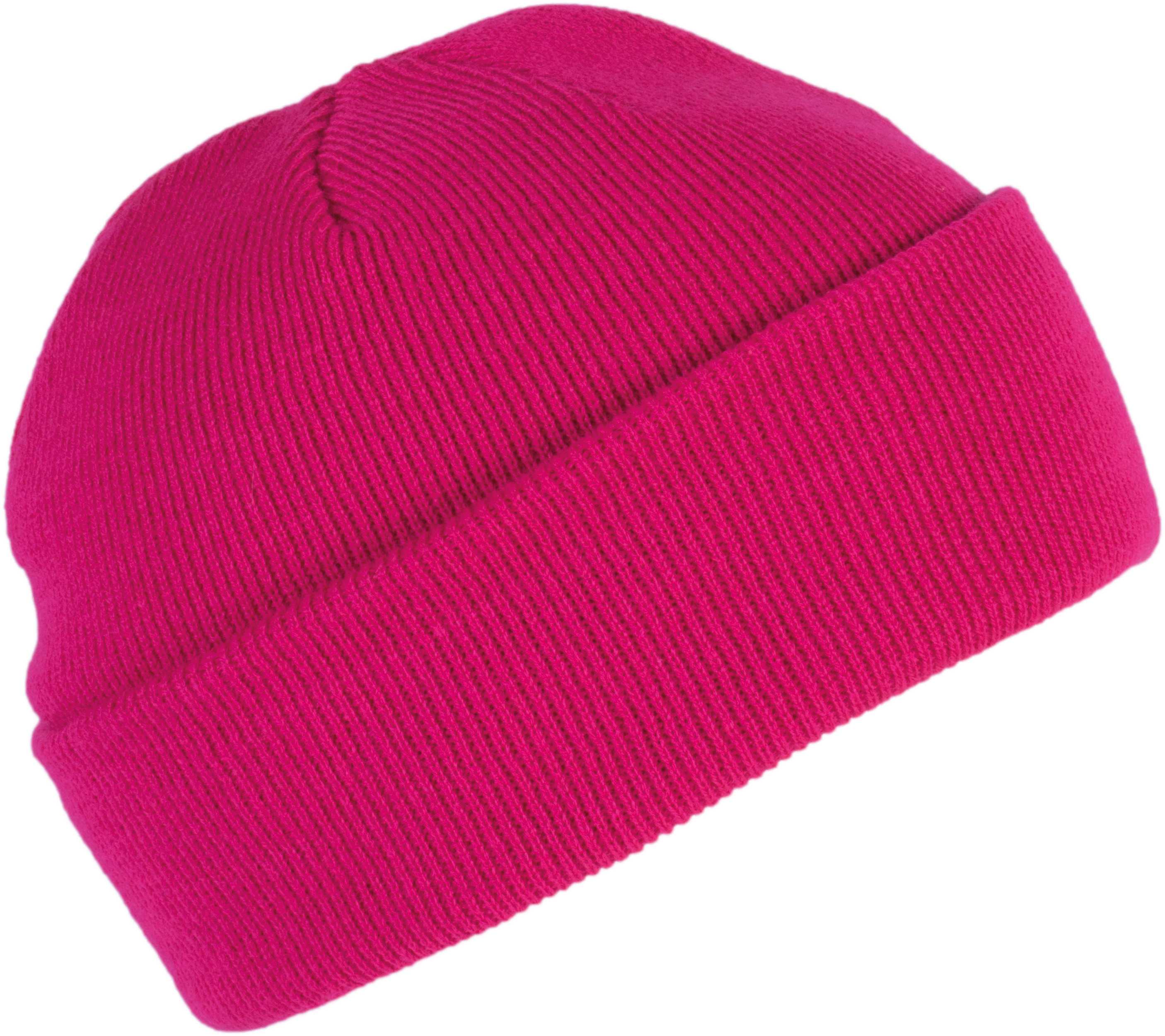 Gorro de punto Fuchsia