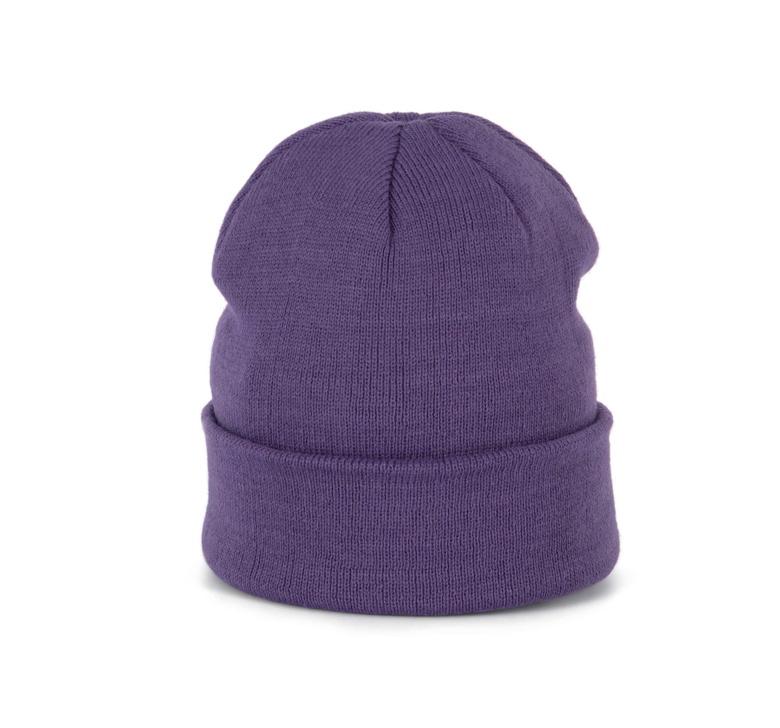 Gorro de punto Purple