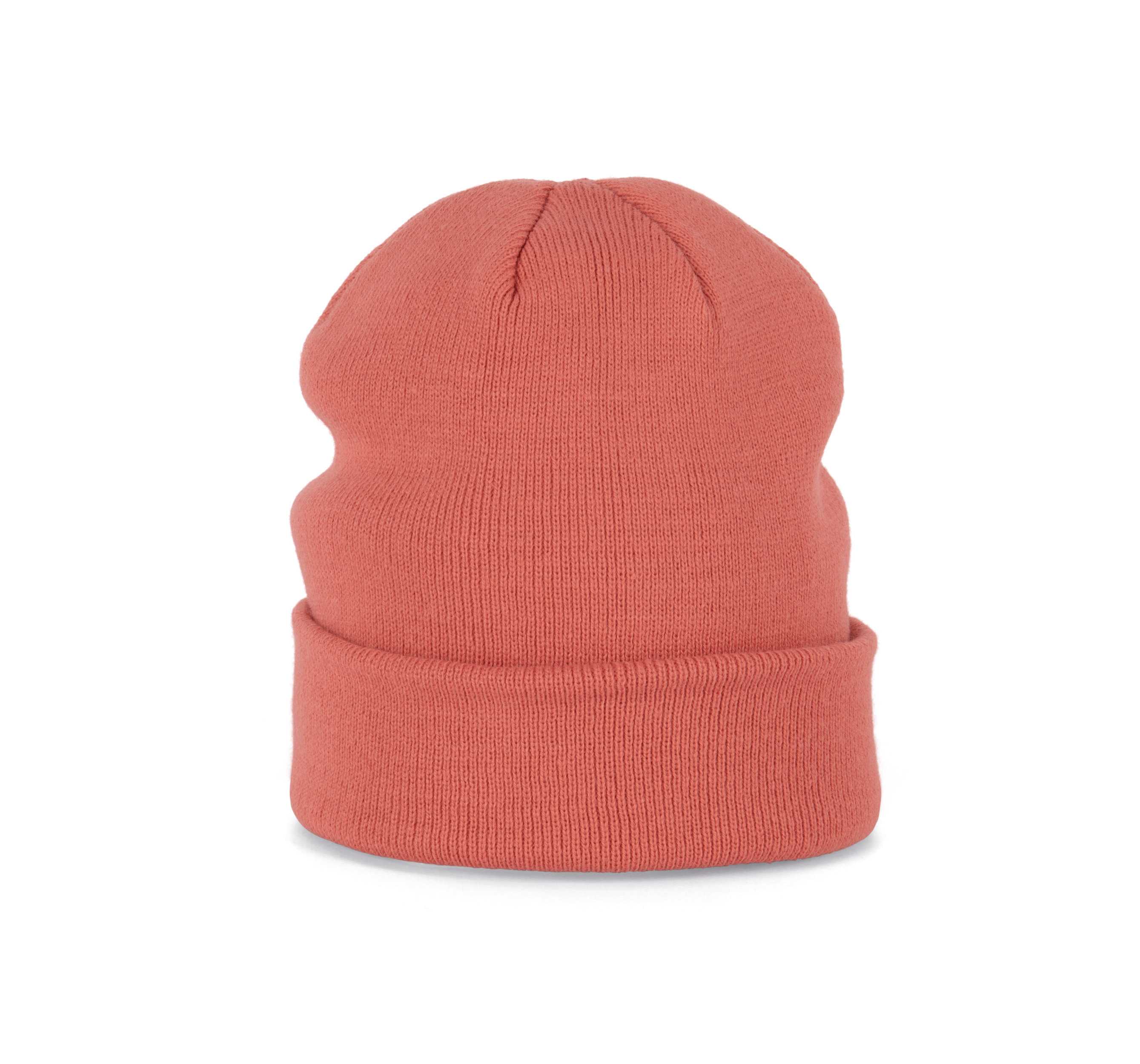 Gorro de punto True Coral