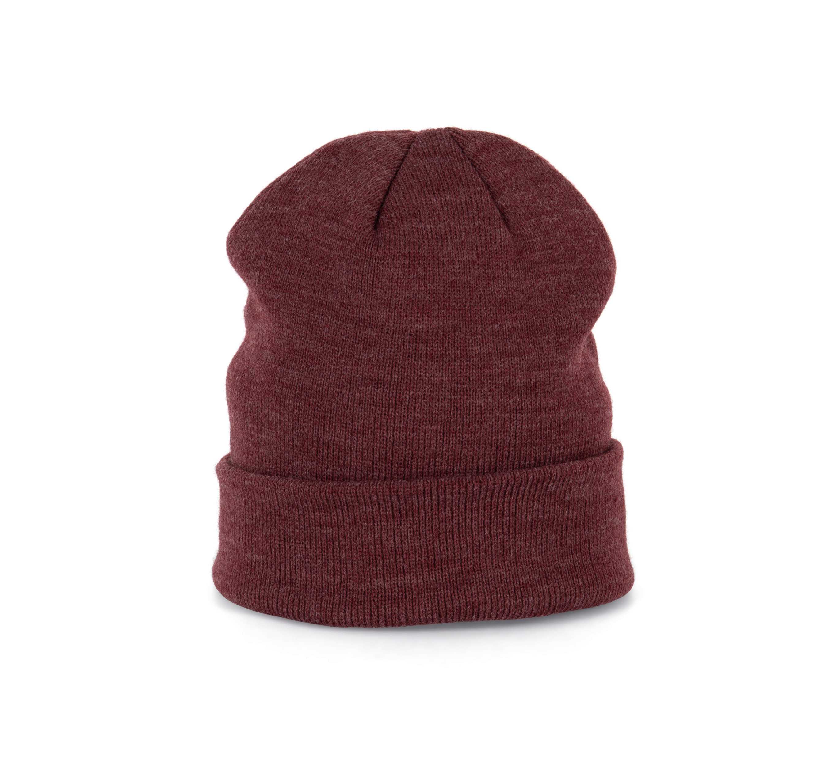 Gorro de punto Wine Heather