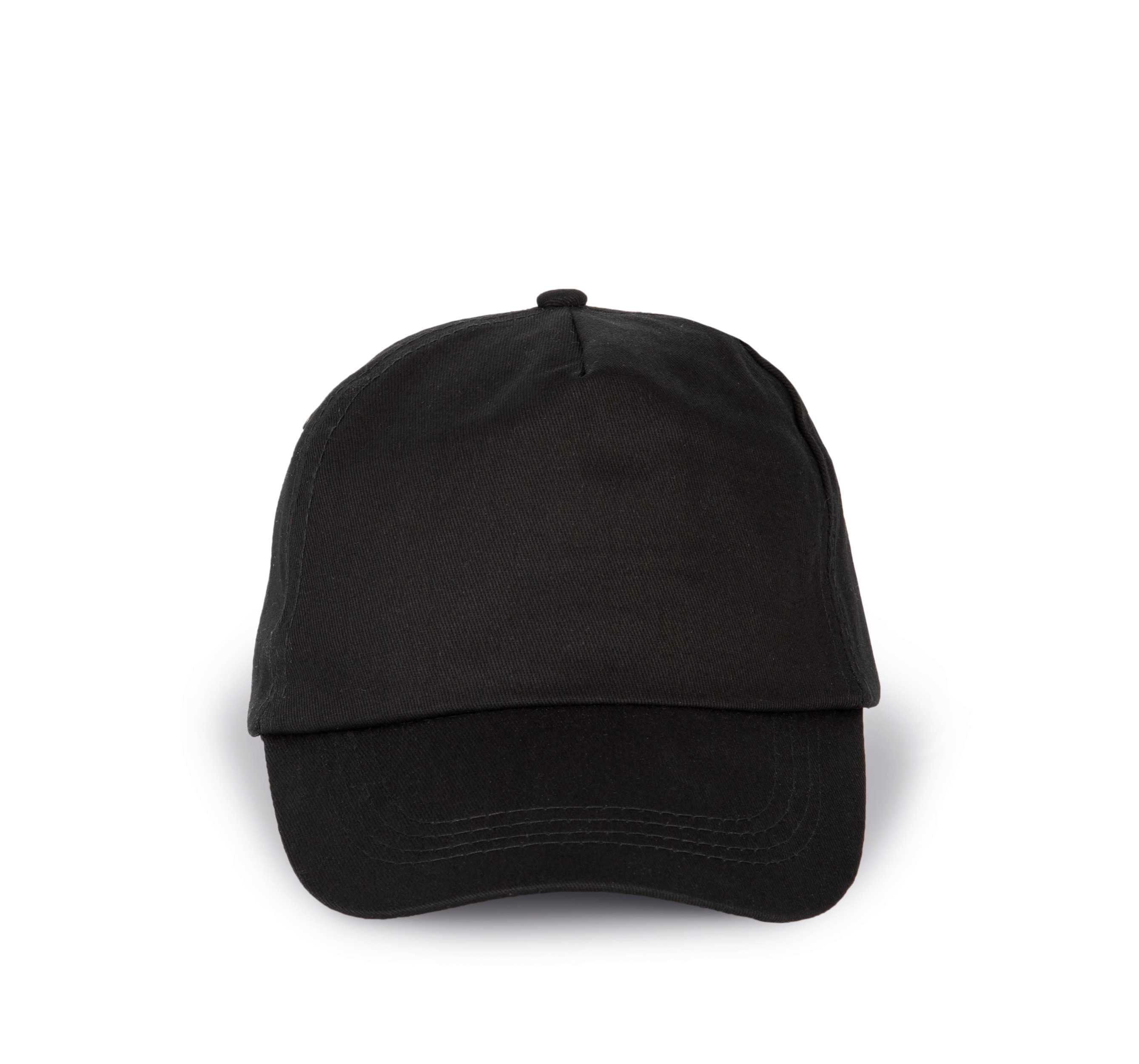 First - Gorra 5 paneles Black