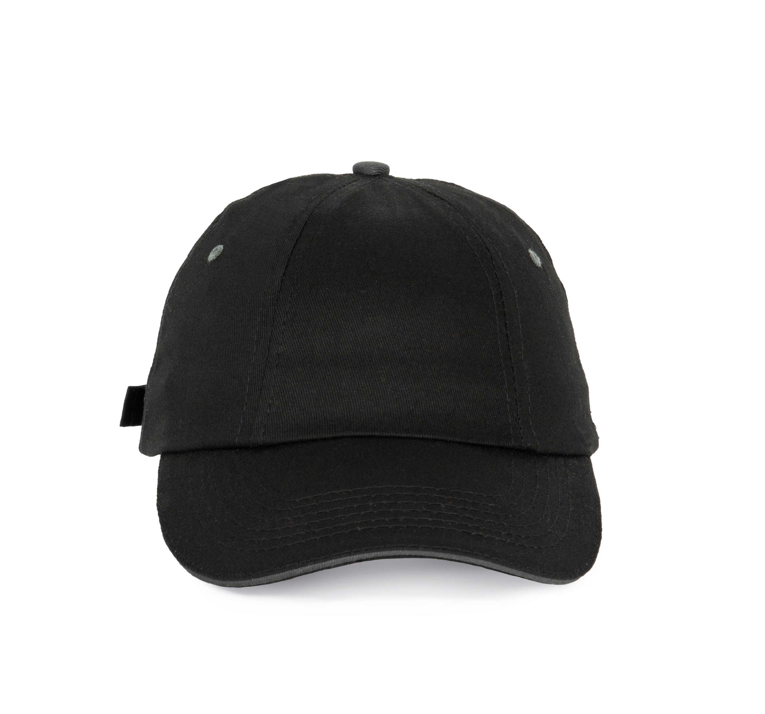 Top - Gorra 6 paneles Black / Dark Grey