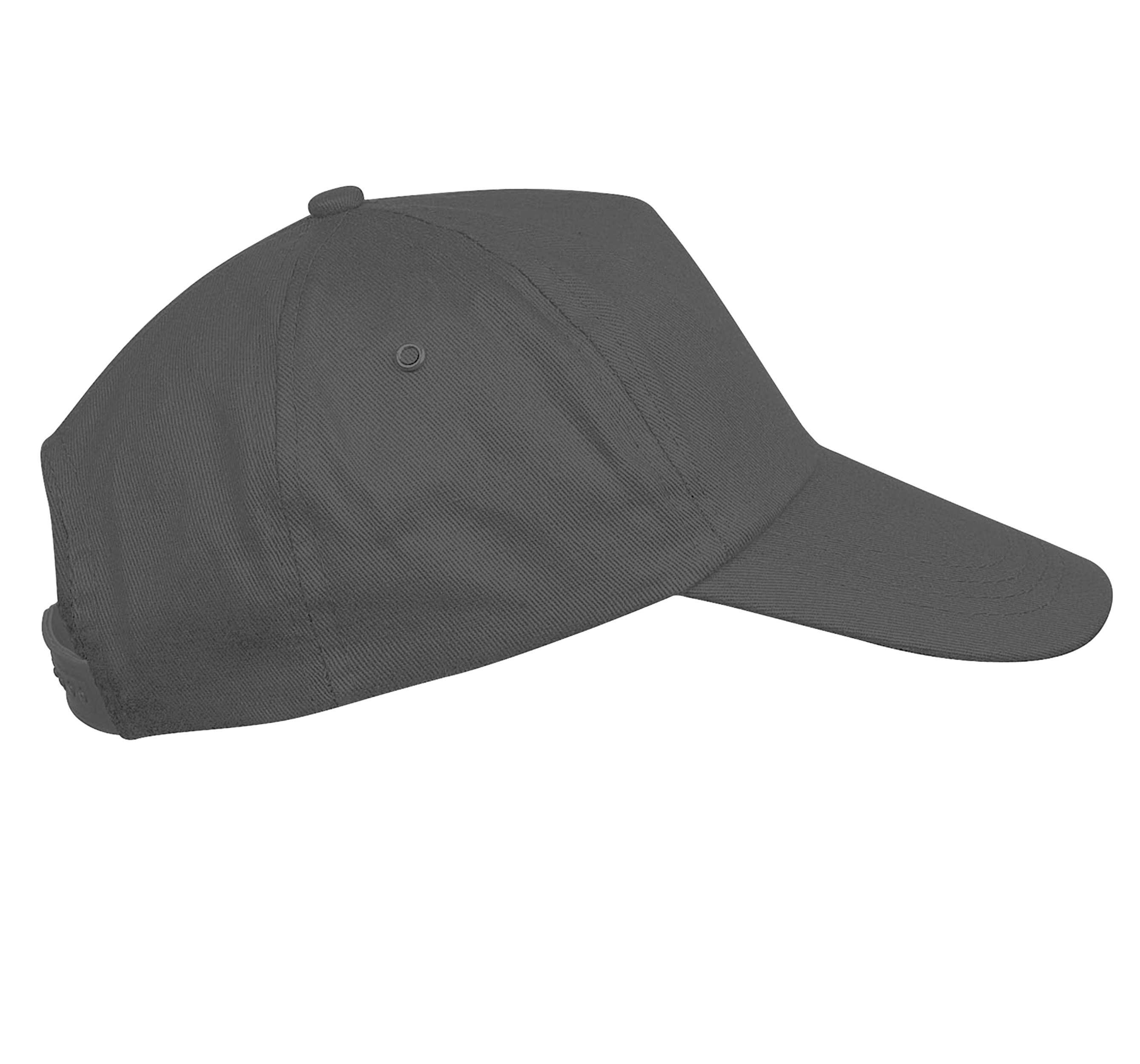 First kids - Gorra niños 5 paneles Dark Grey