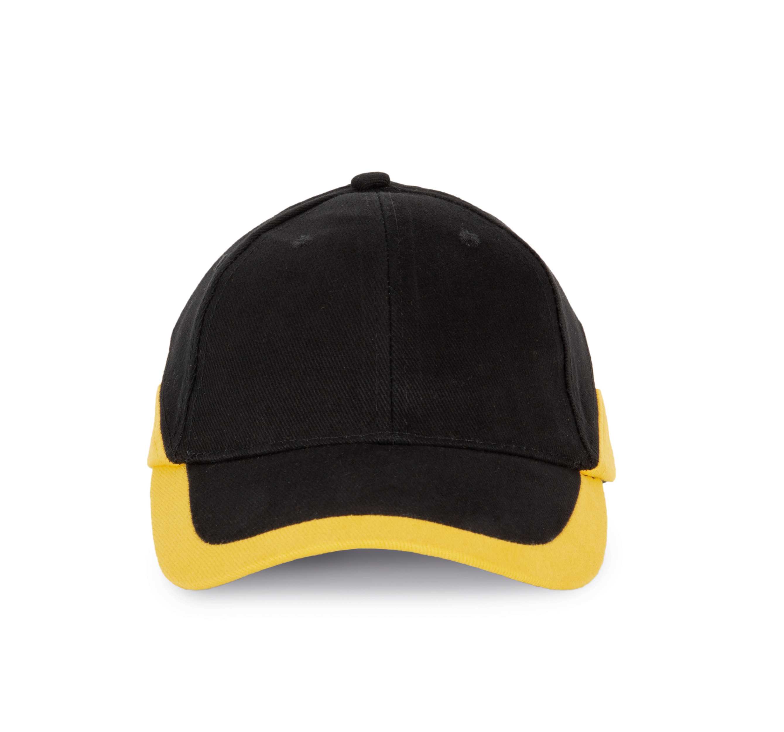 Racing - Gorra bicolor 6 paneles Black / Yellow