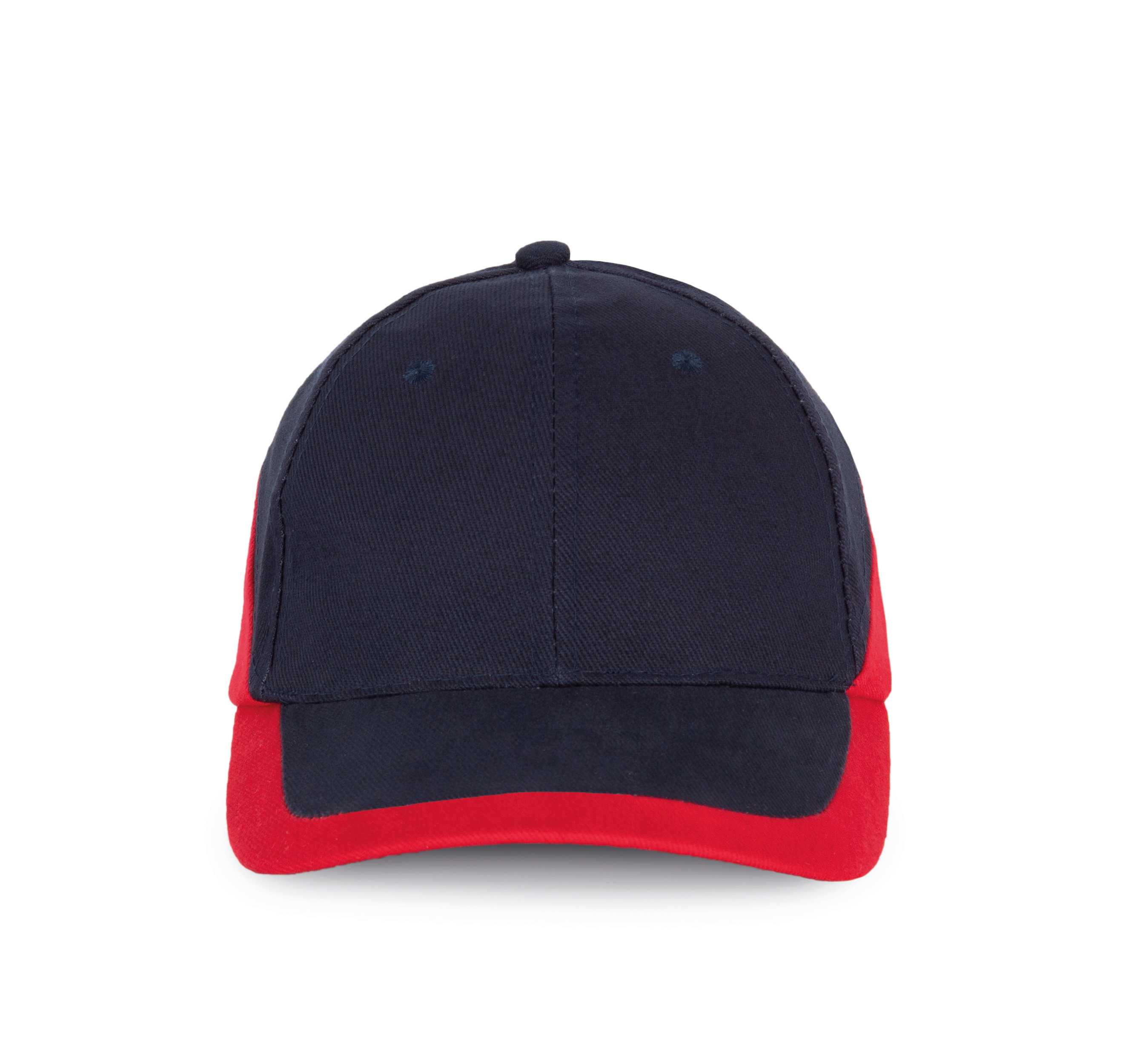 Racing - Gorra bicolor 6 paneles Navy / Red