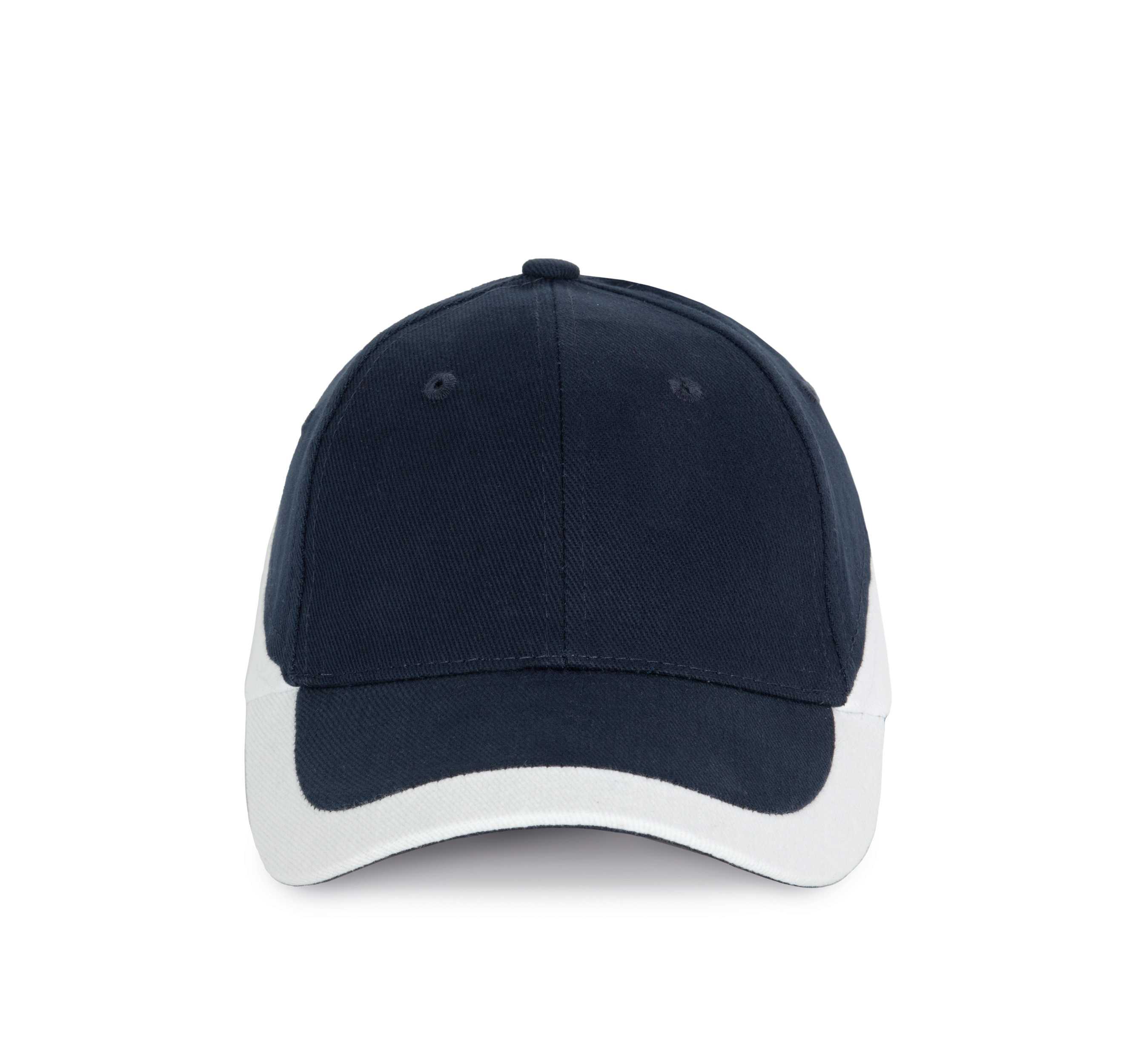 Racing - Gorra bicolor 6 paneles Navy / White