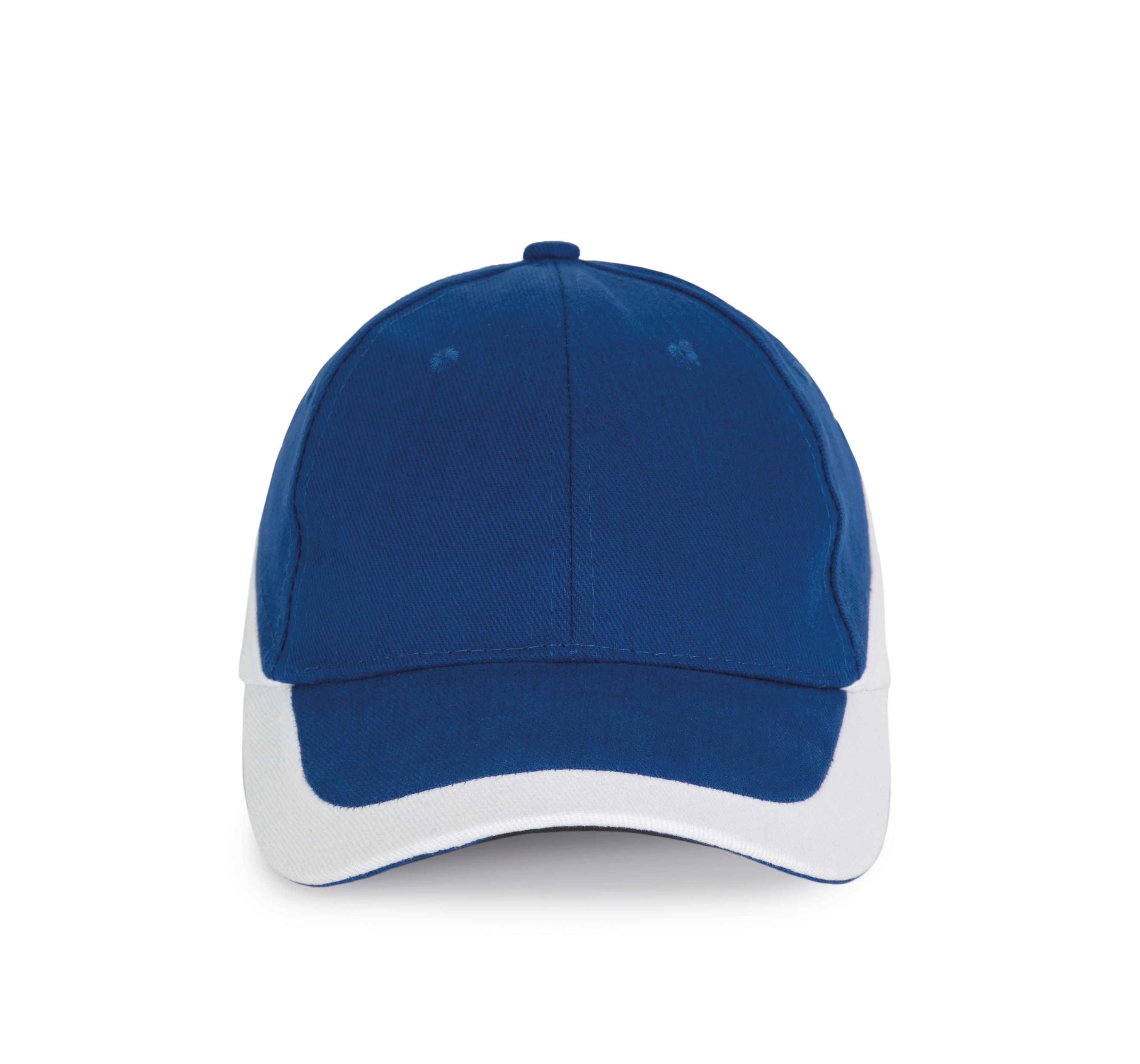 Racing - Gorra bicolor 6 paneles Royal Blue / White