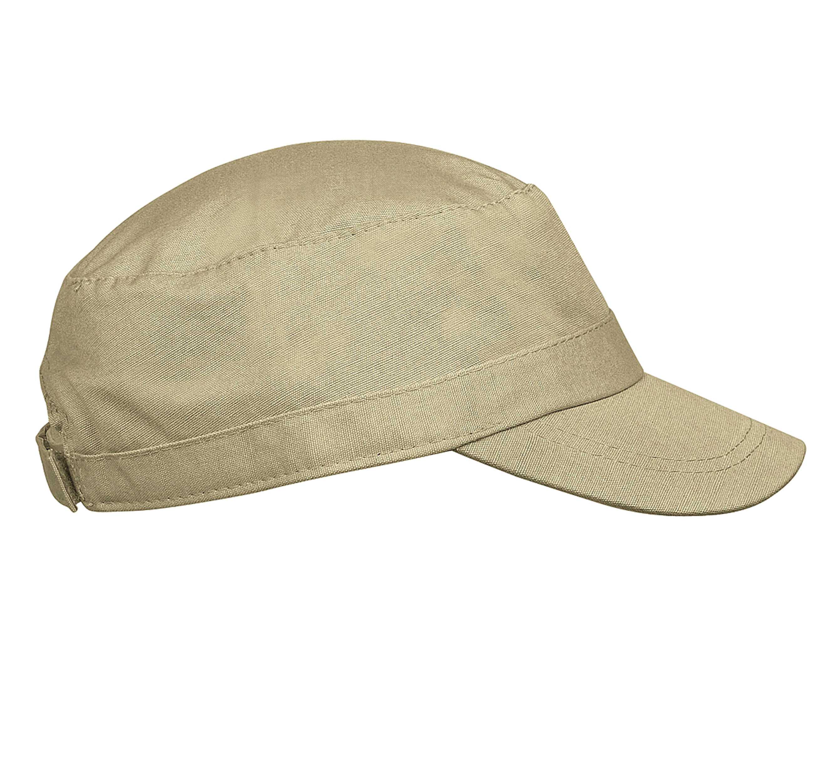 Cuba - Gorra 3 paneles Beige