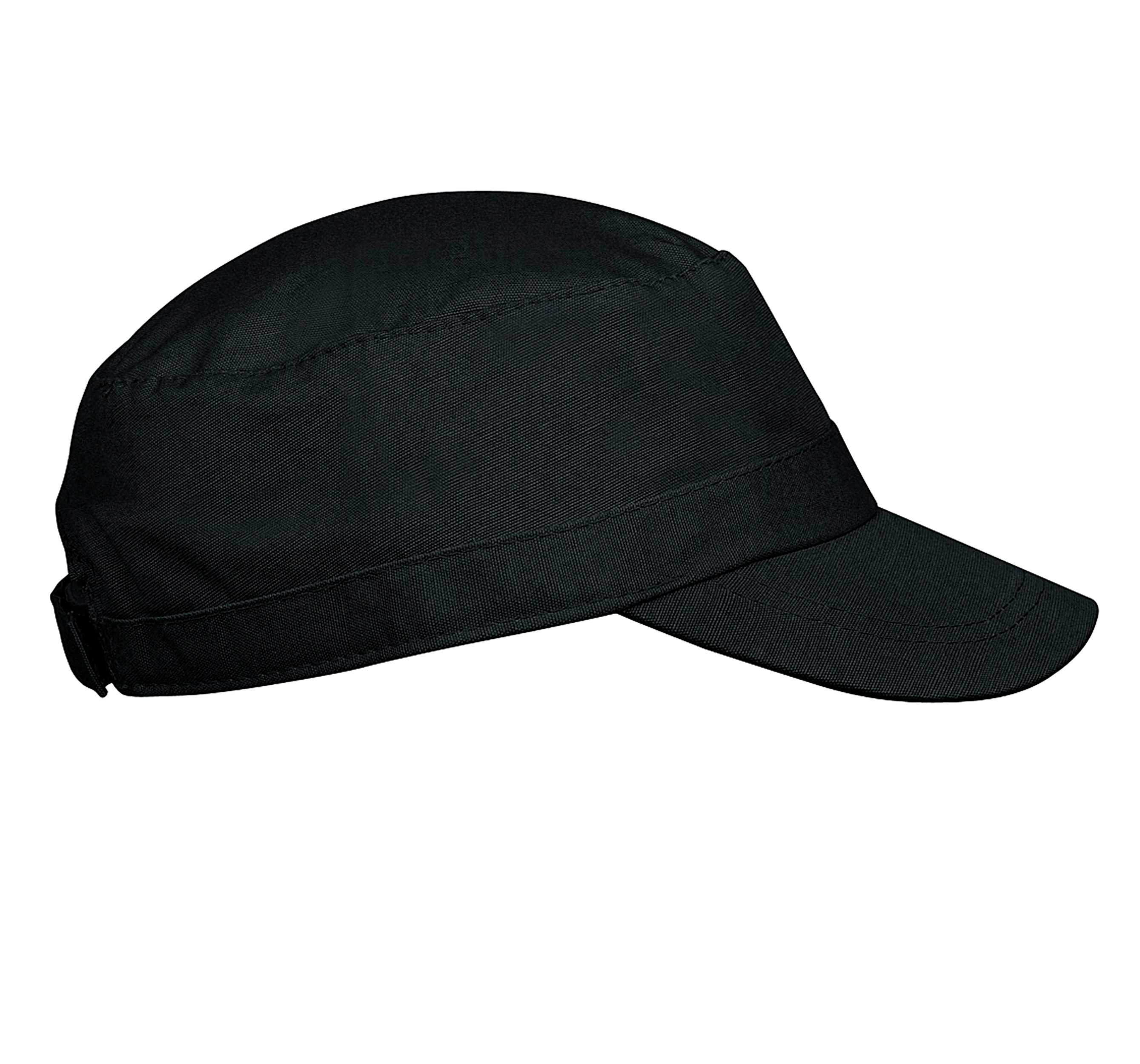 Cuba - Gorra 3 paneles Black