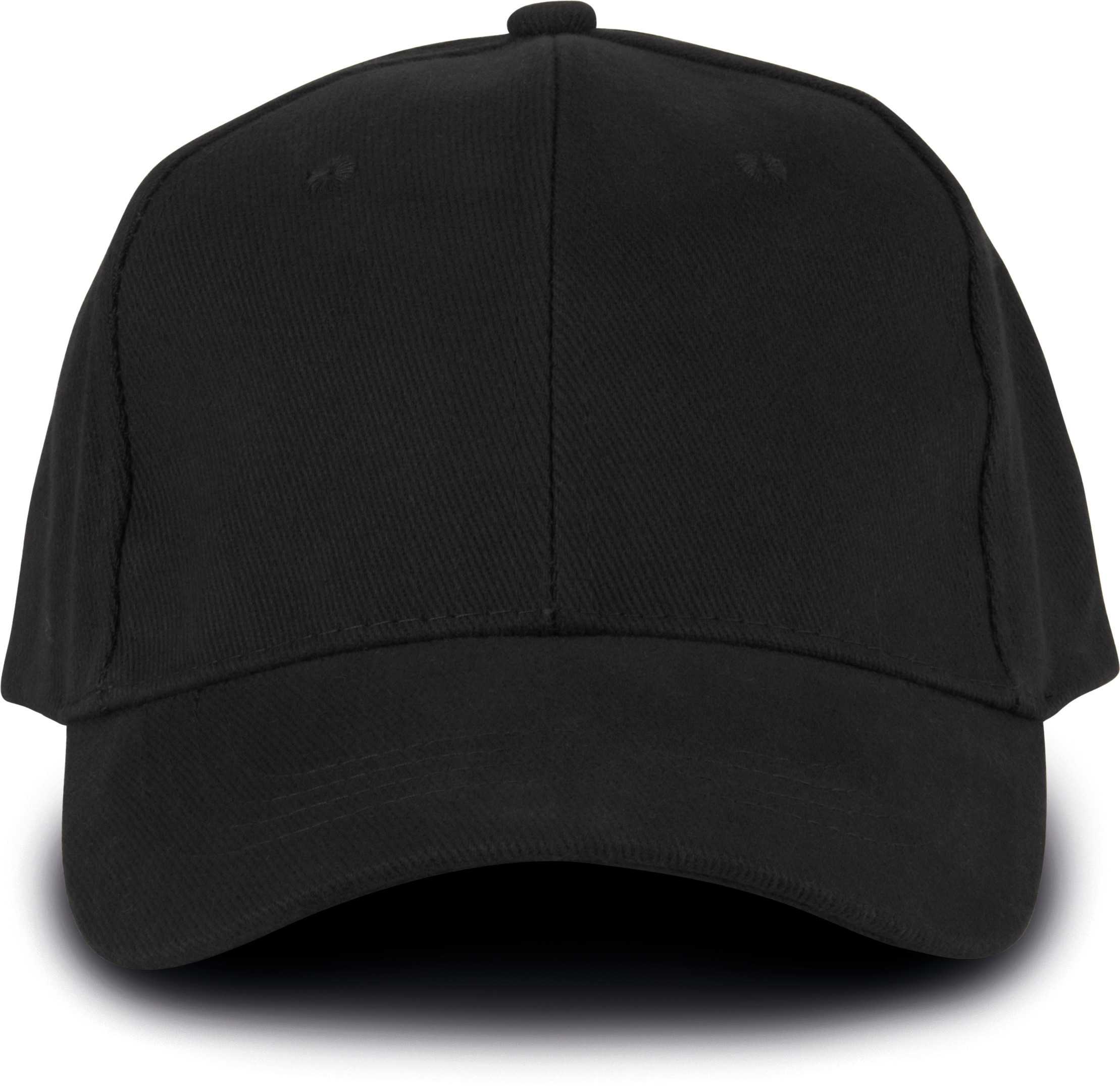 Gorra Oeko-Tex - 6 paneles Black