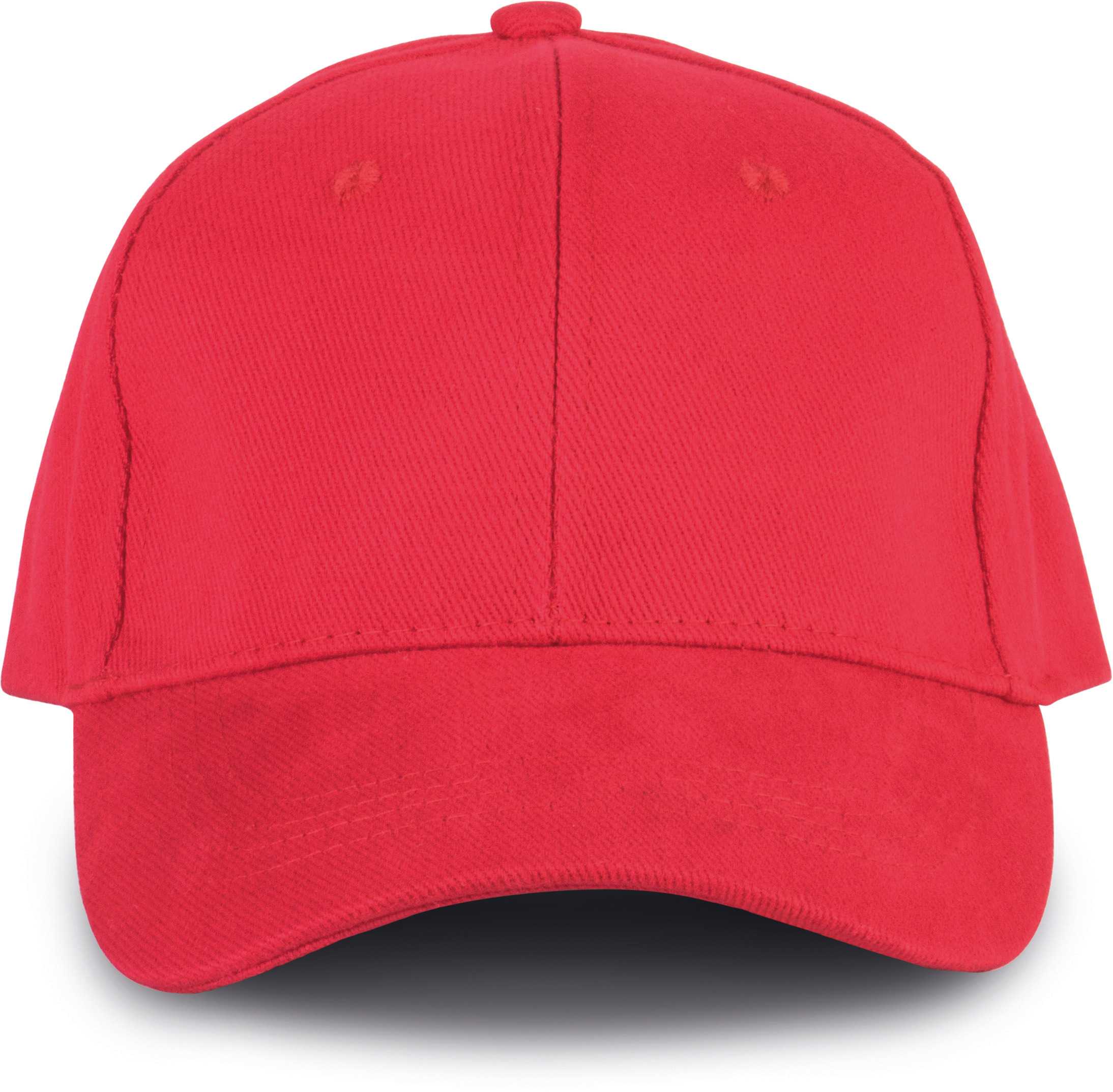 Gorra Oeko-Tex - 6 paneles Red