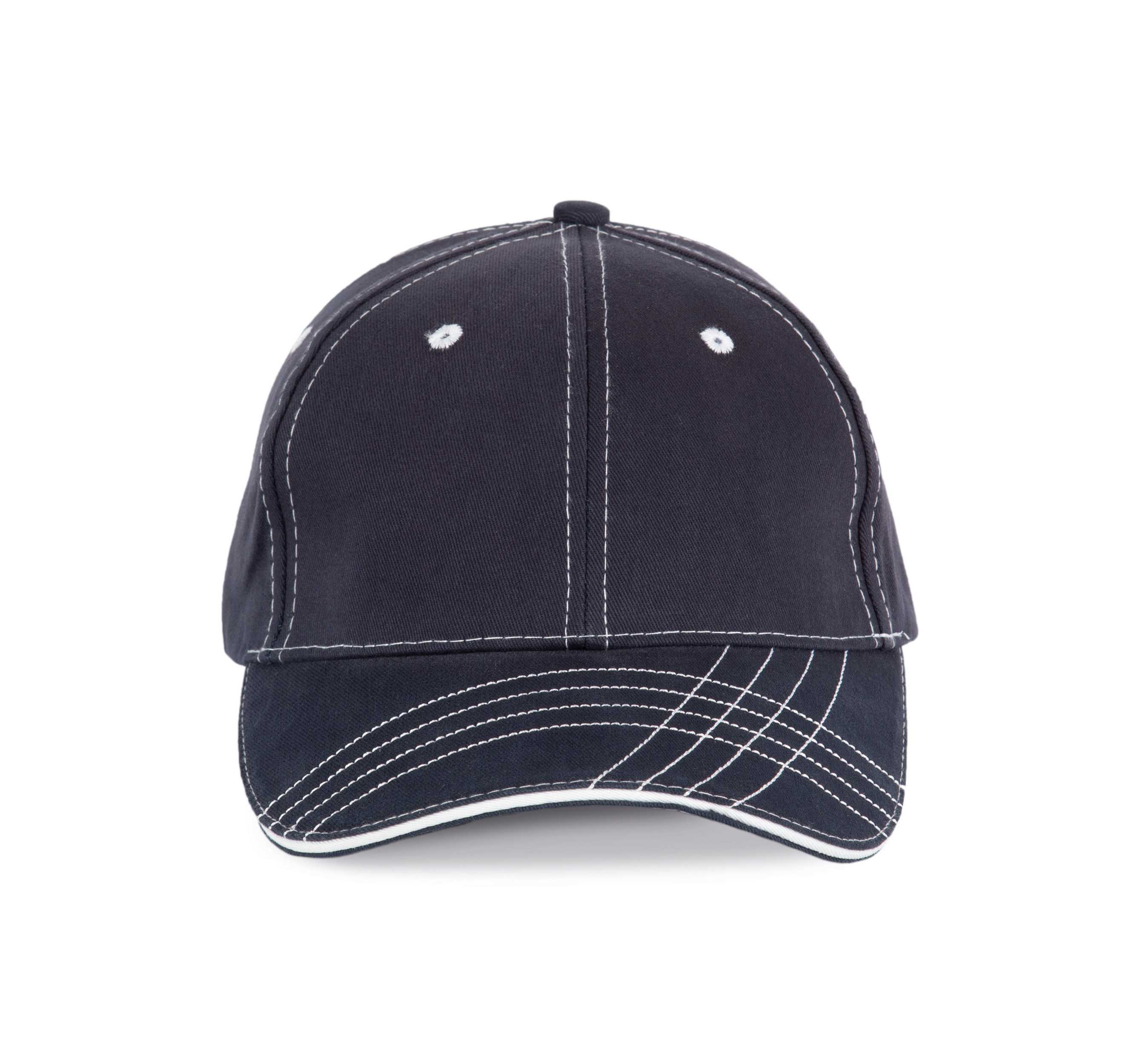 Gorra fashion - 6 paneles Navy / White