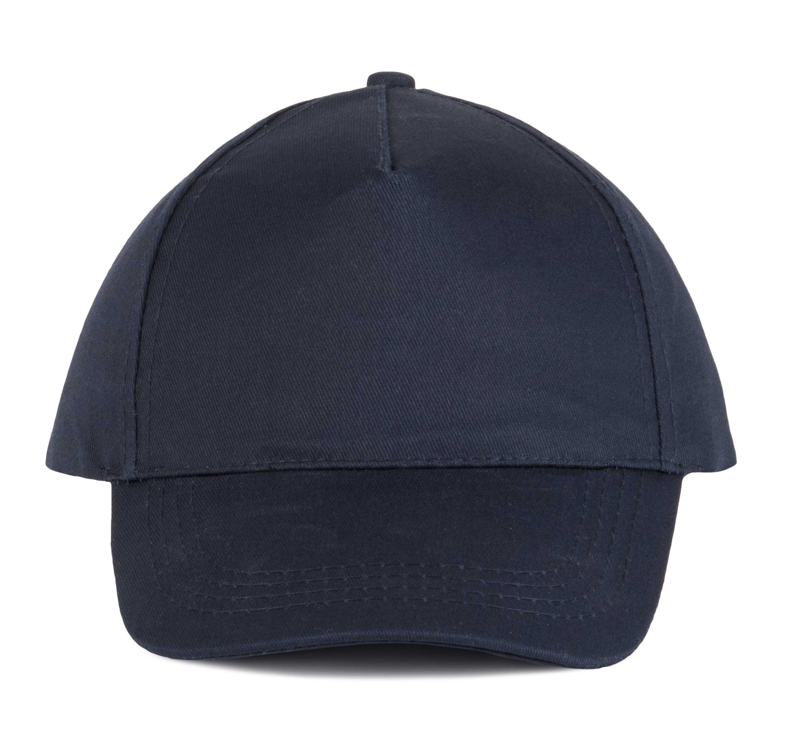 Gorra de algodón 5 paneles Navy