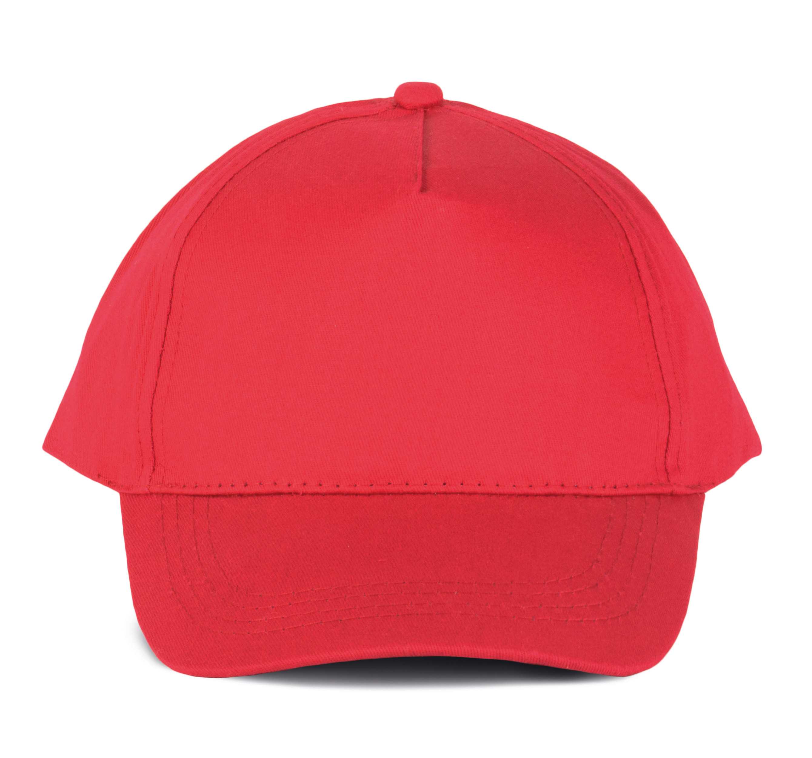 Gorra de algodón 5 paneles Red