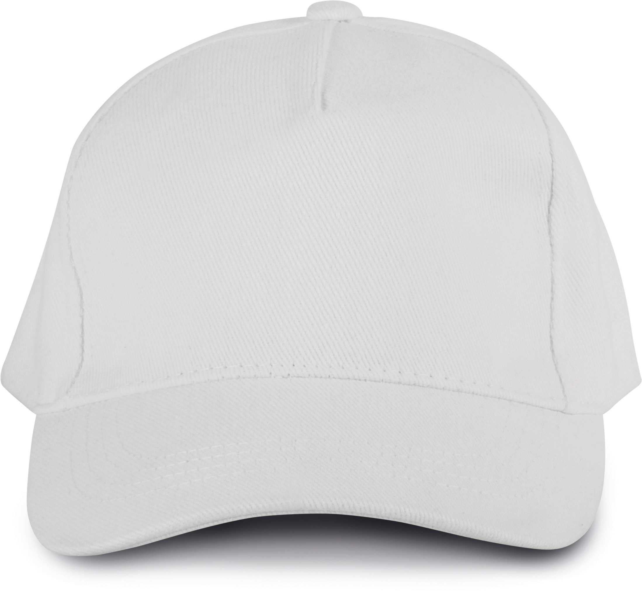 Gorra 5 paneles - Certificado Oeko-Tex White