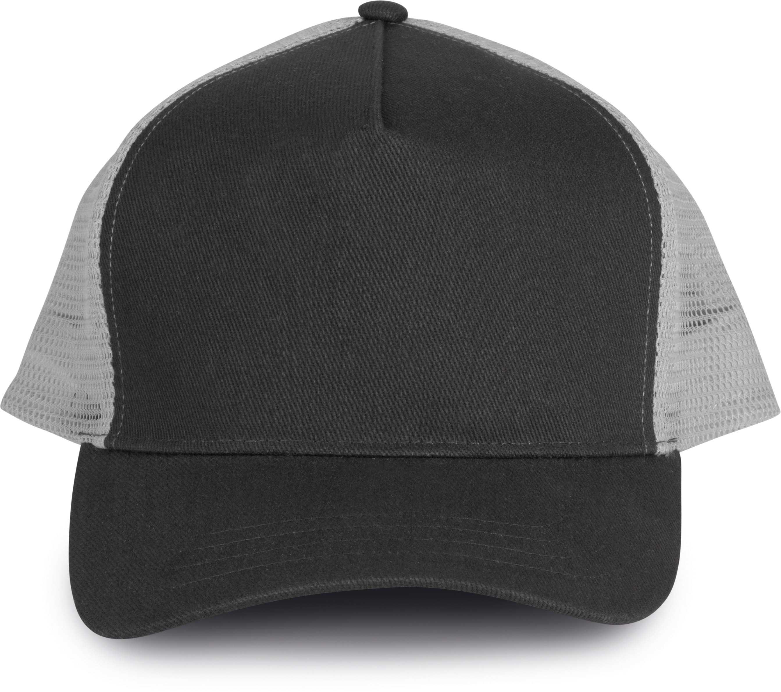 Gorra trucker - 5 paneles Dark Grey / Light Grey