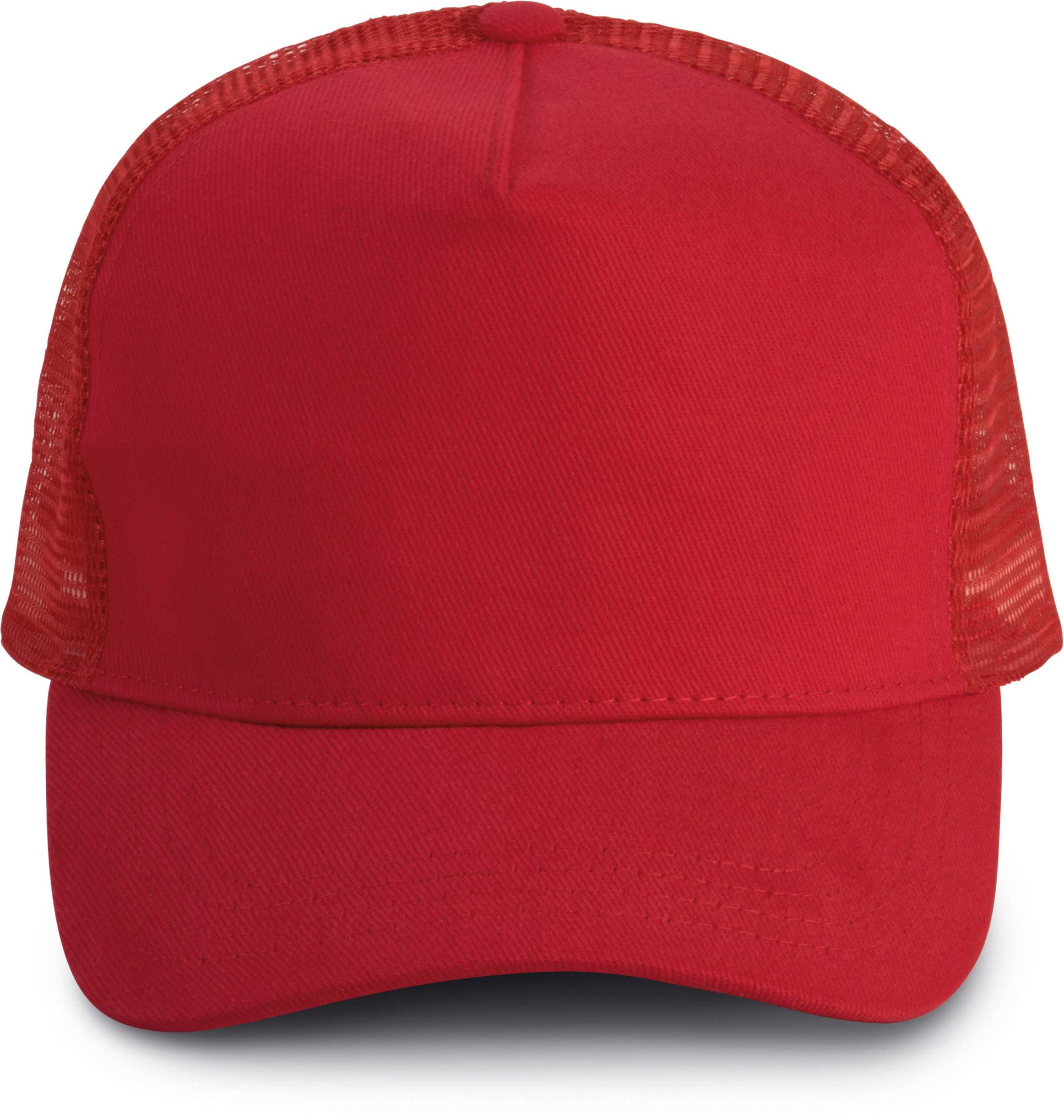 Gorra trucker - 5 paneles Red / Red