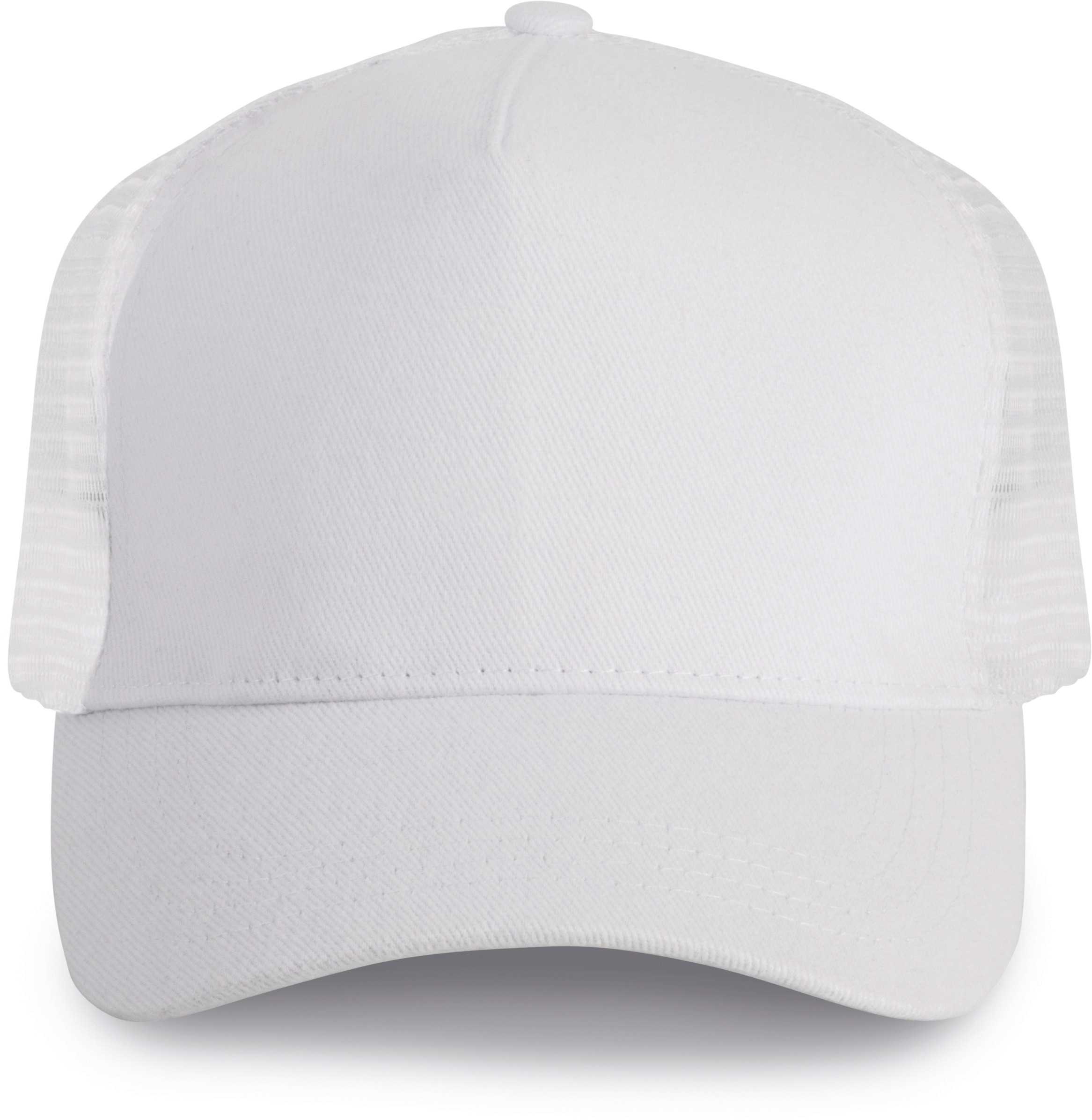 Gorra trucker - 5 paneles White