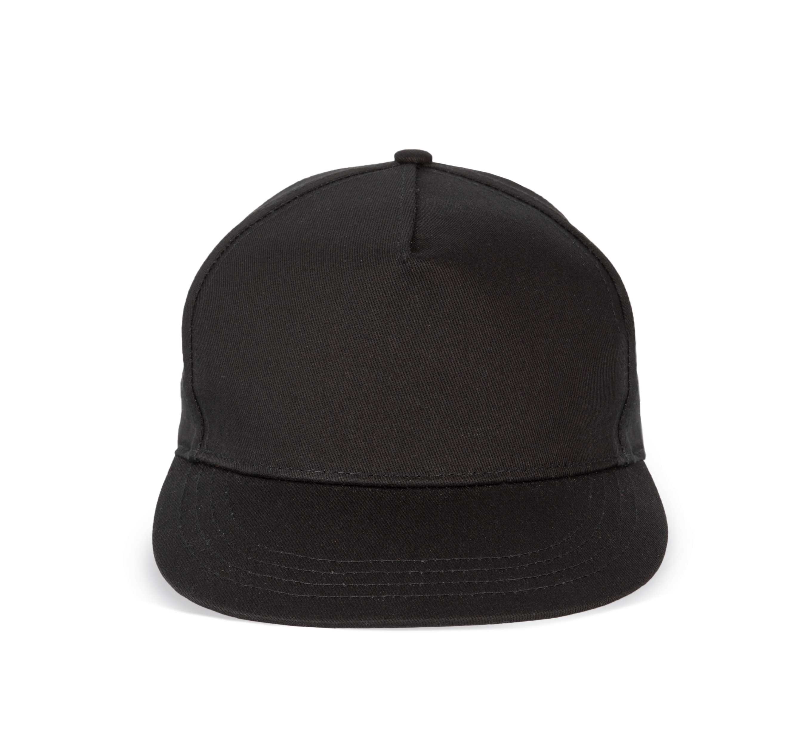 Gorra snapback - 5 paneles Black