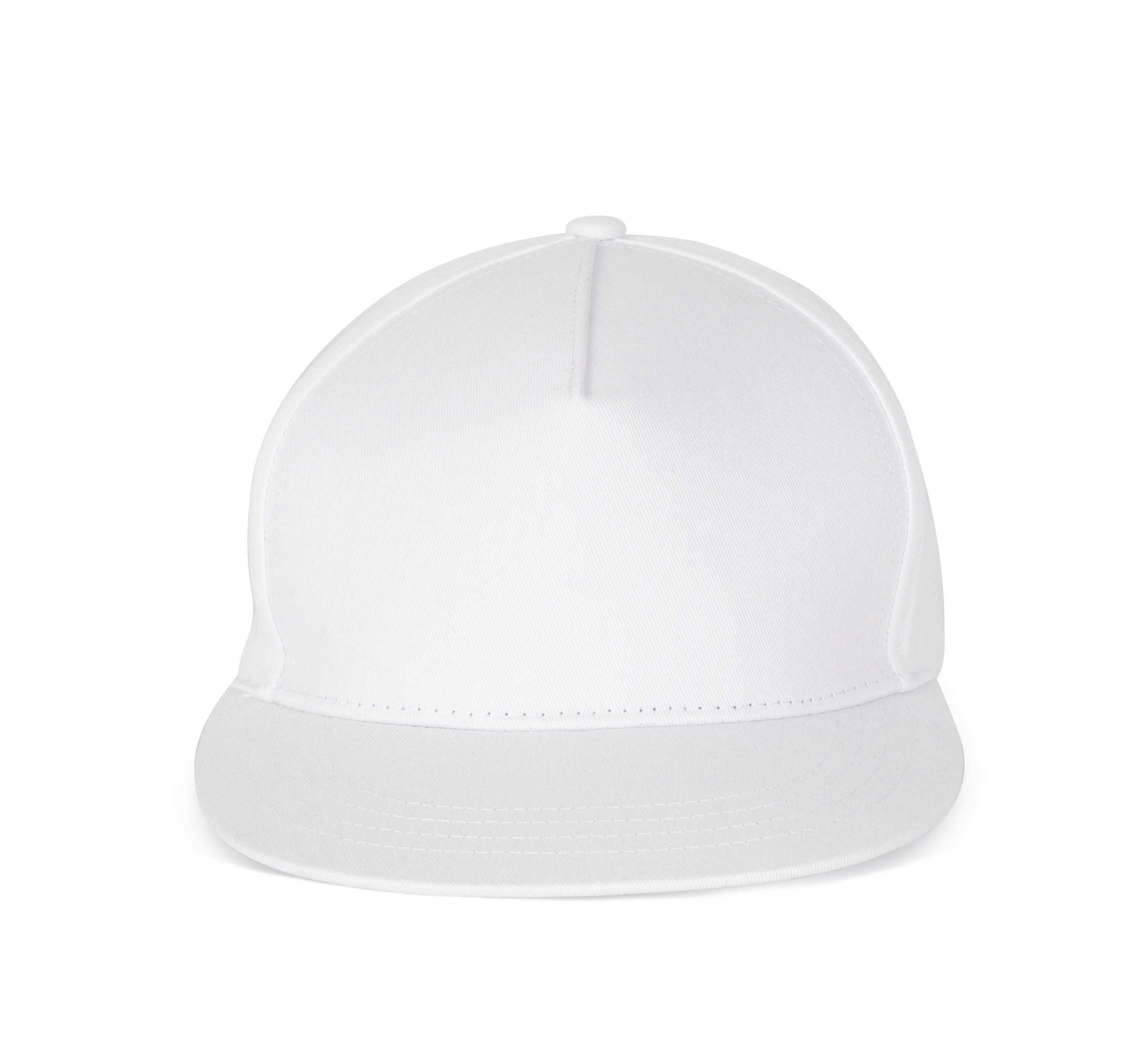 Gorra snapback - 5 paneles White