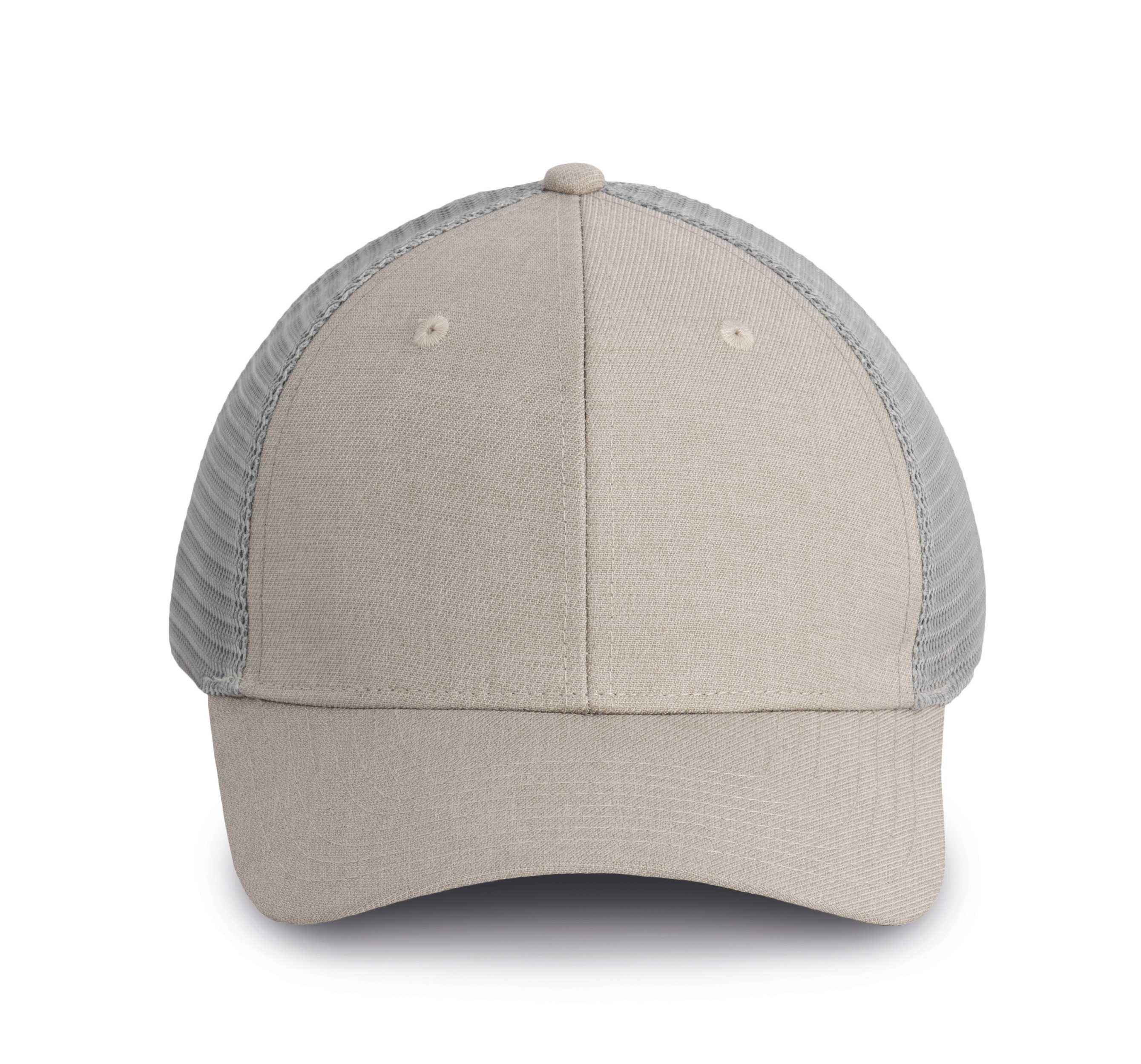 Gorra Urban Trucker - 6 paneles Sand Heather / Light Grey