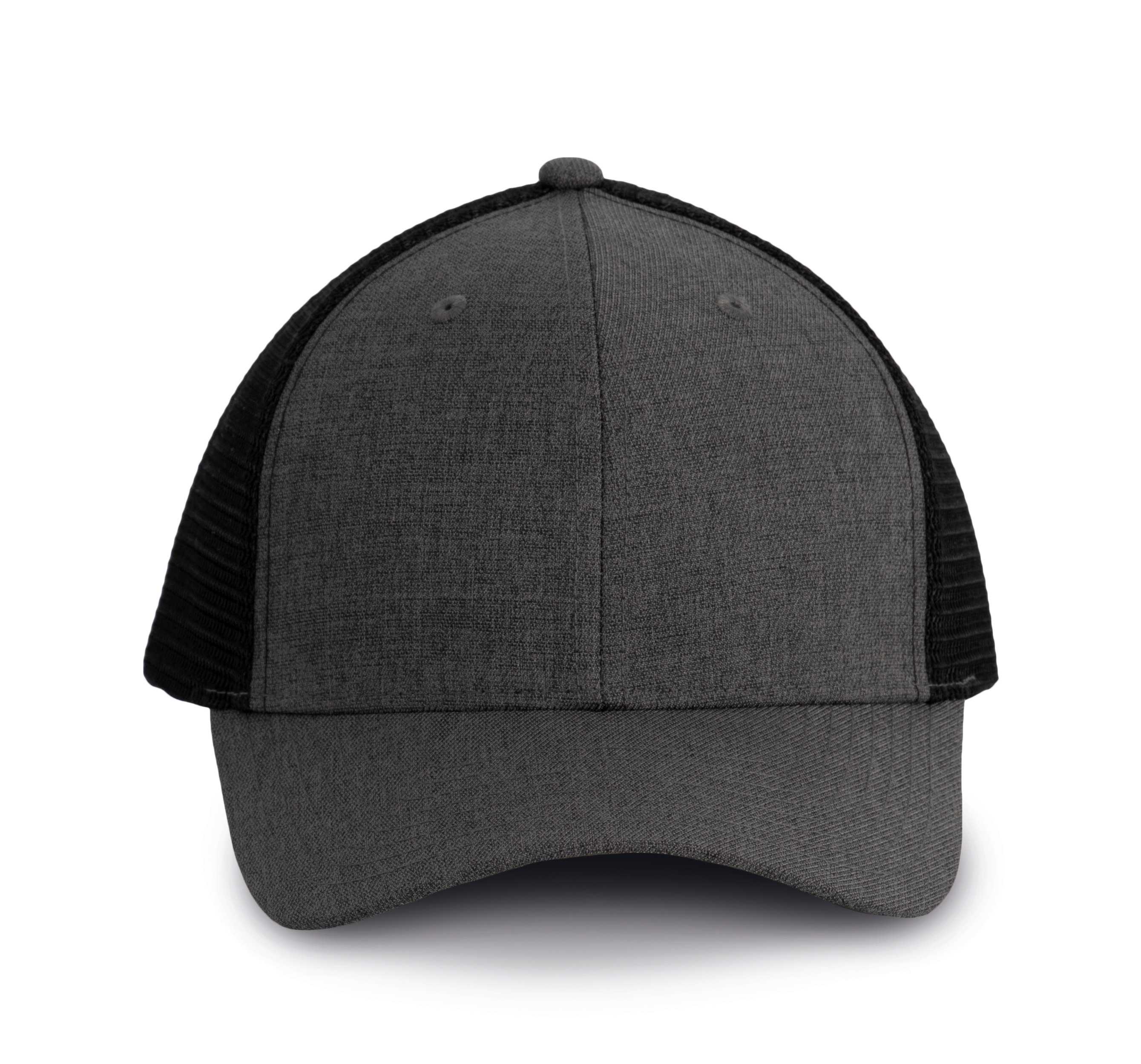 Gorra Urban Trucker - 6 paneles Steel Grey Heather / Black