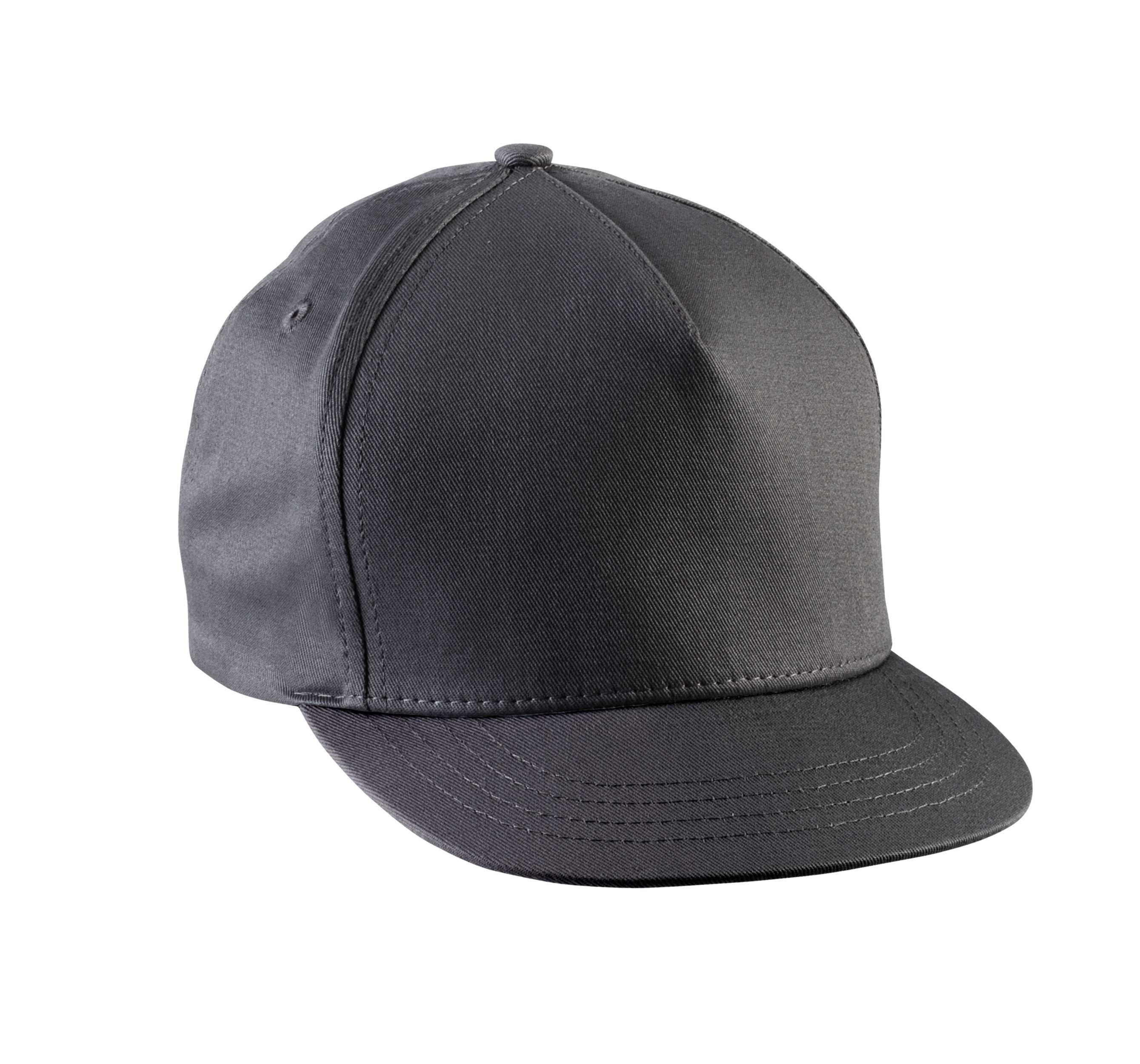 Gorra snapback infantil - 5 paneles Dark Grey