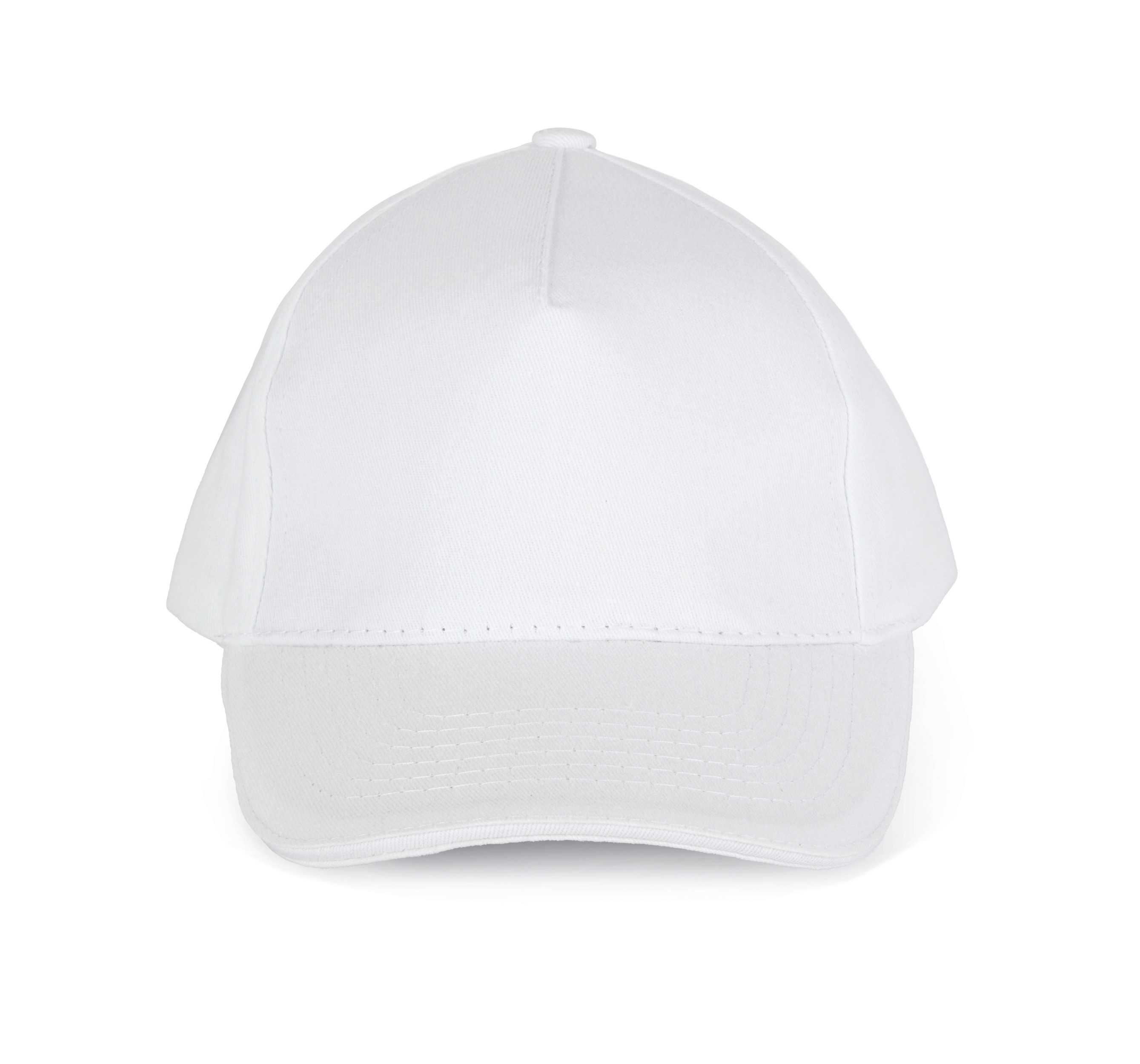 Gorra para niño con sándwich contrastado - 5 paneles White
