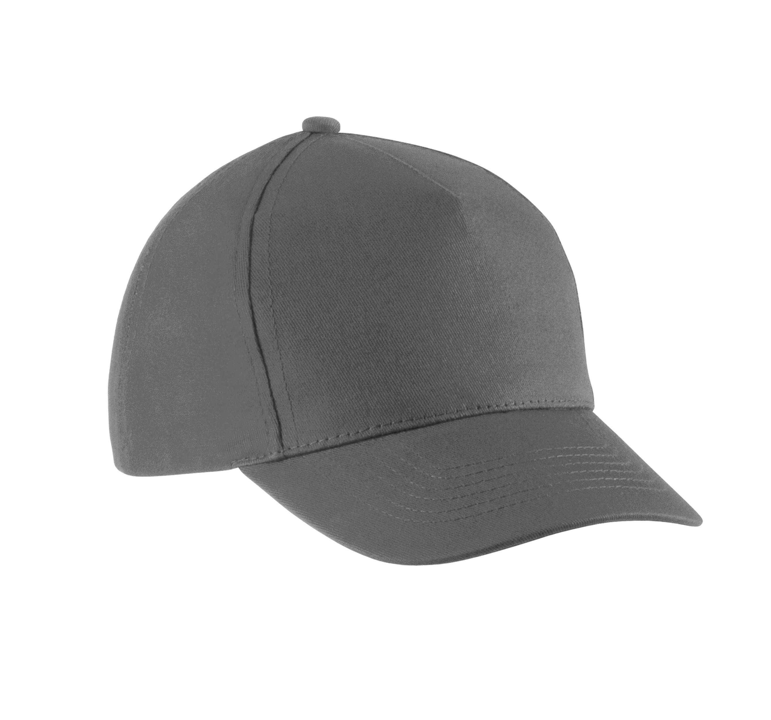 Gorra algodón - 5 paneles Dark Grey