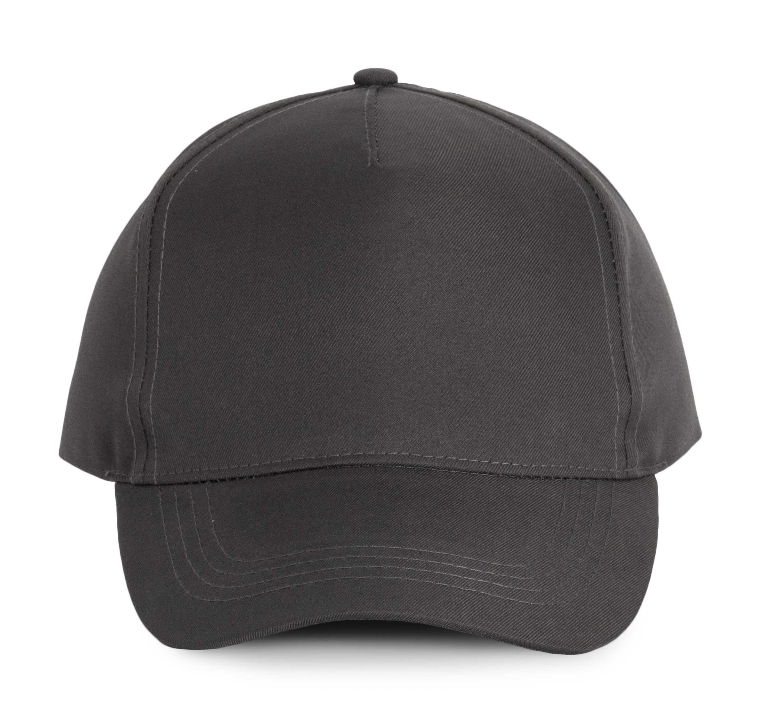 Gorra poliéster - 5 paneles Dark Grey