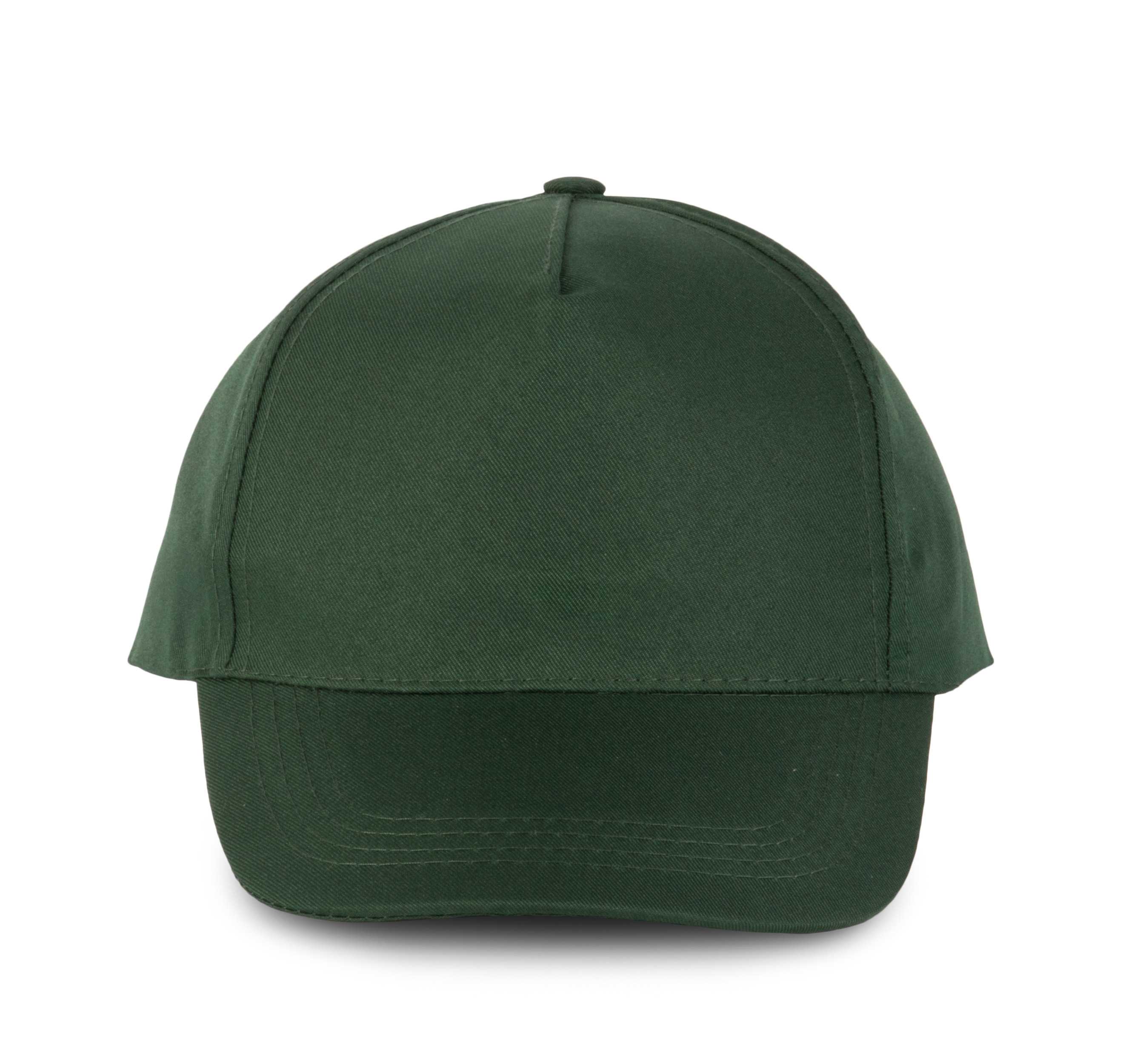Gorra poliéster - 5 paneles Forest Green