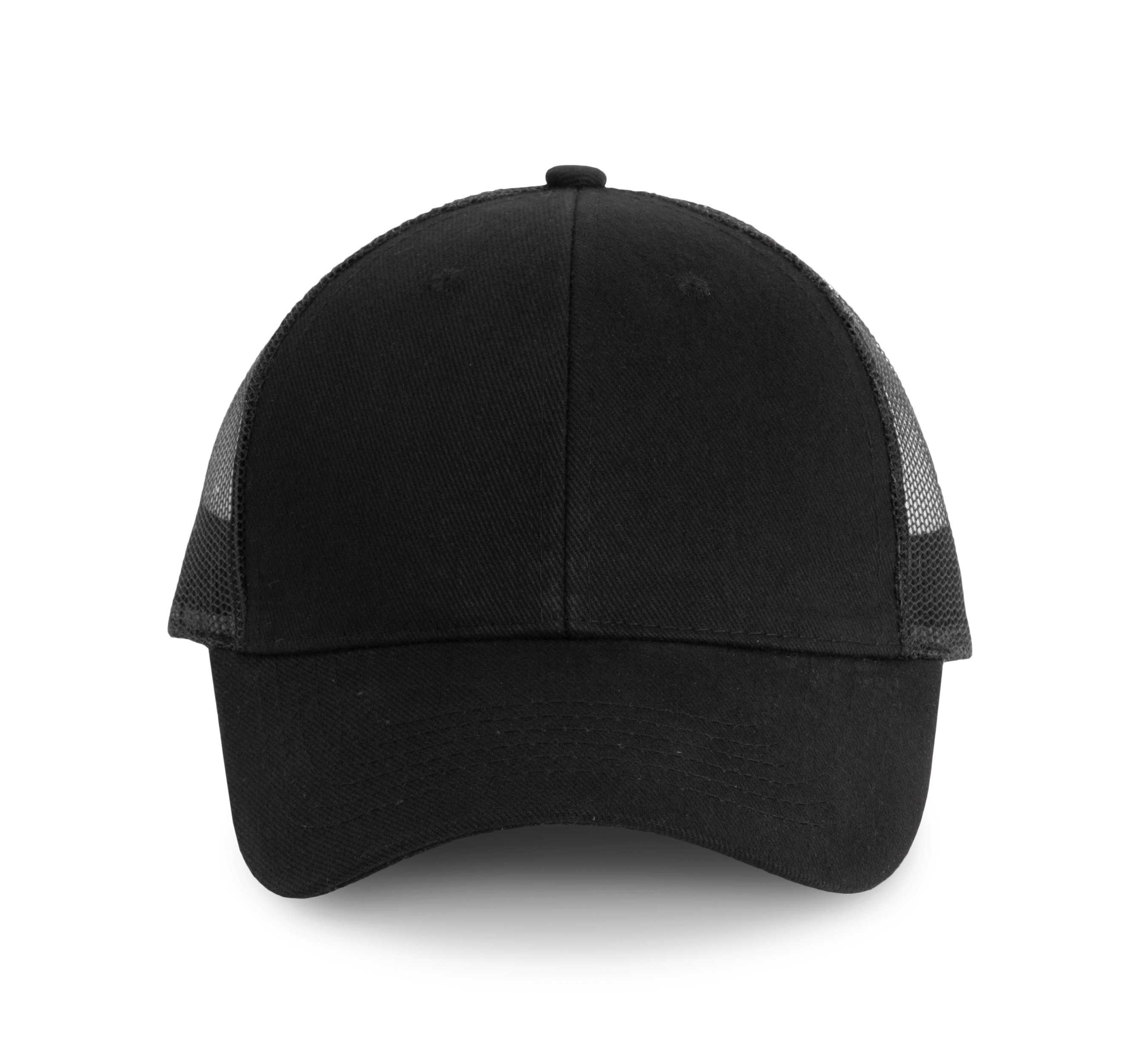 Gorra Trucker - 6 paneles Black