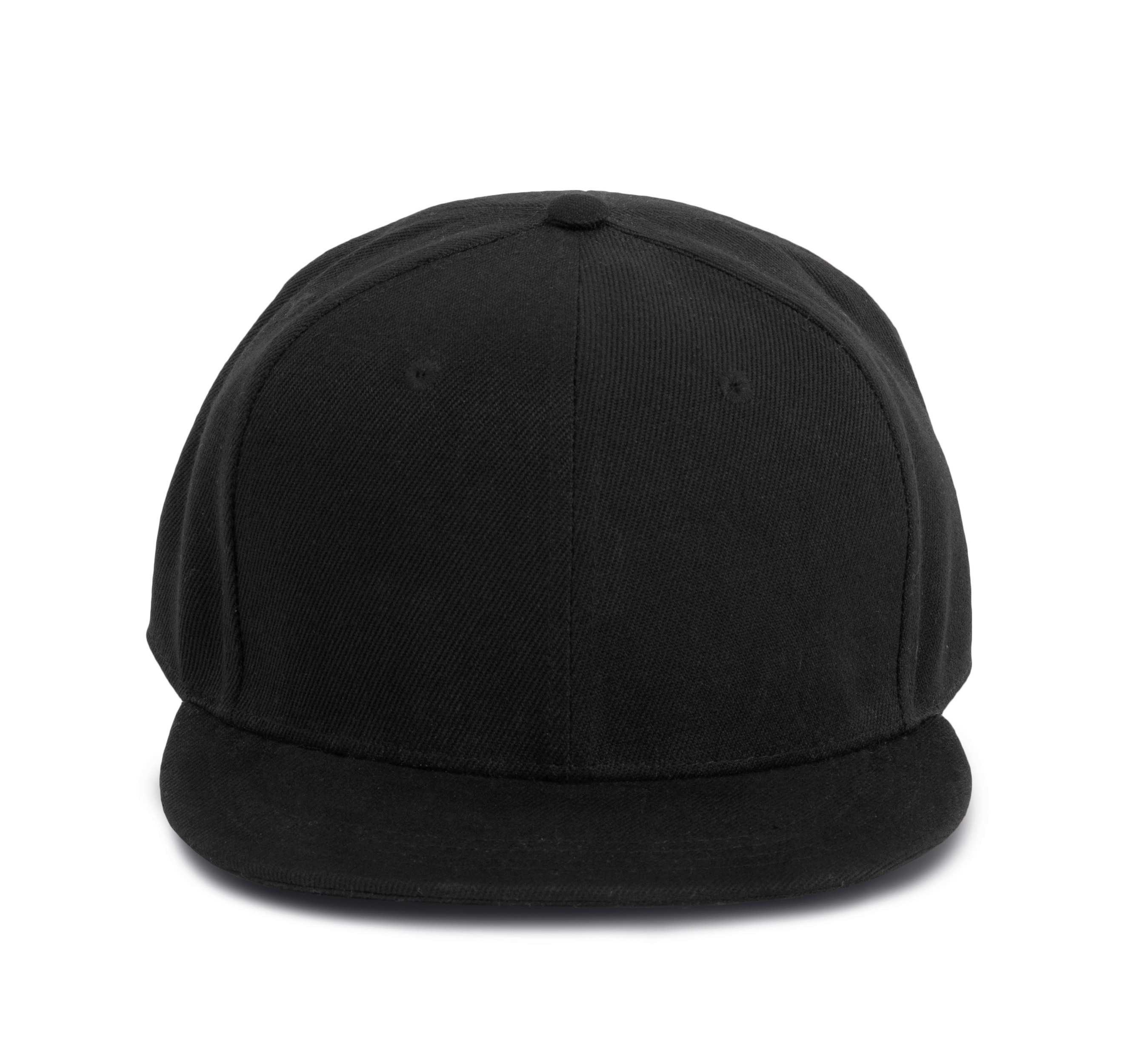 Gorra Snapback - 6 paneles Black