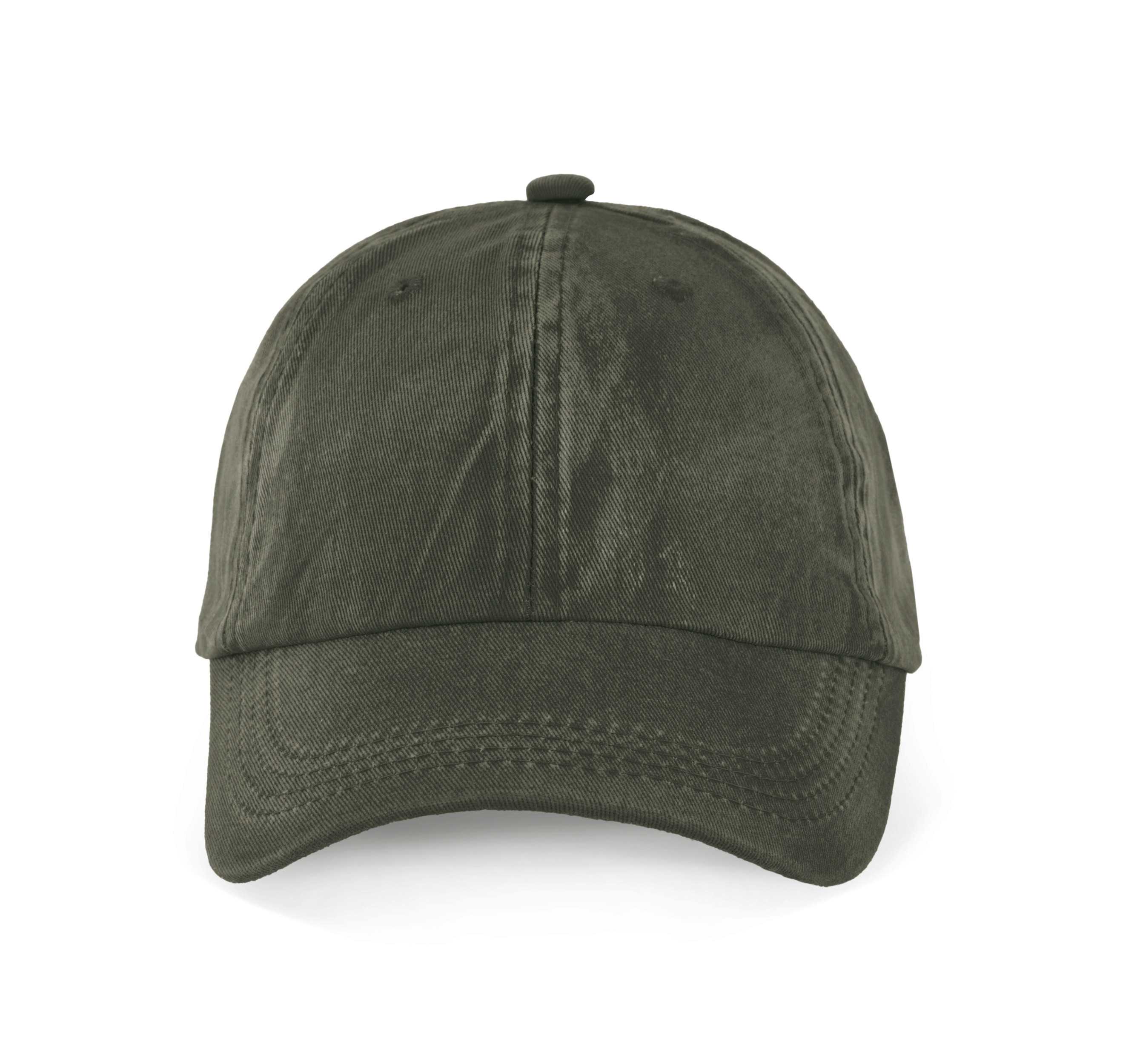 Gorra vintage - Seis paneles Washed Ivy Green
