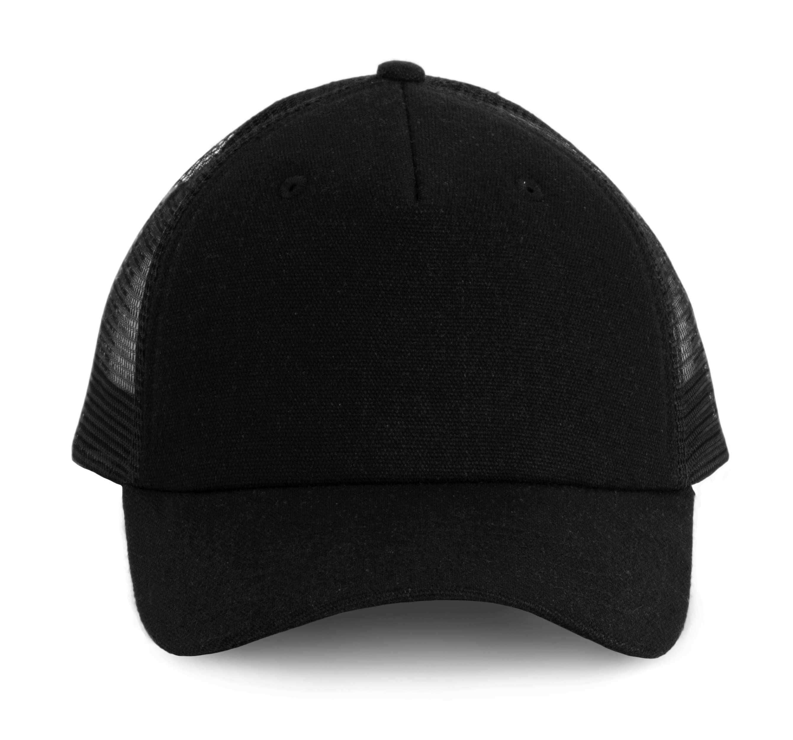 Gorra Trucker - 5 paneles Black / Black / Black