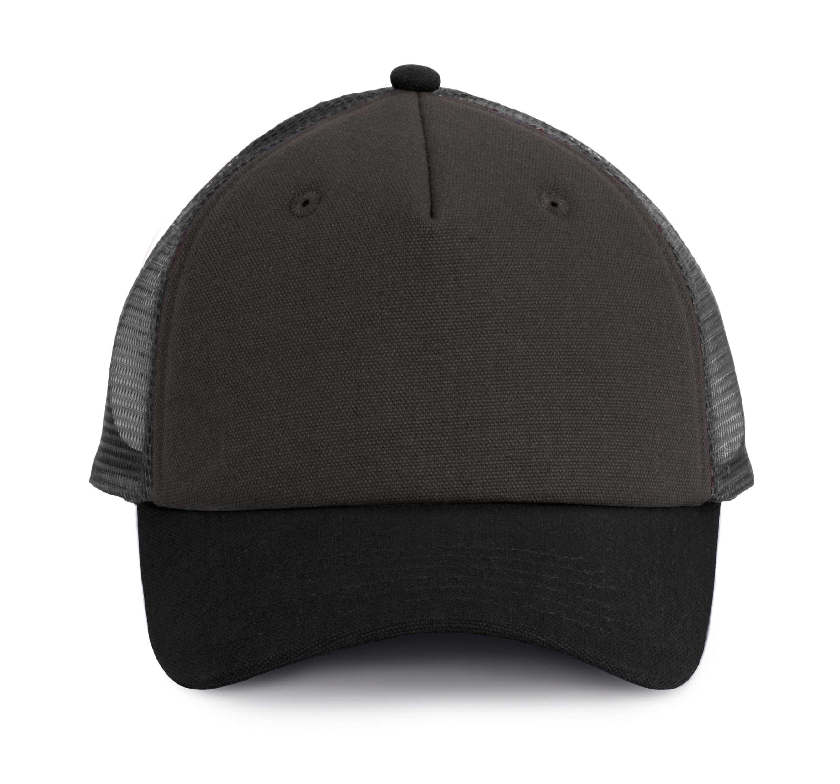 Gorra Trucker - 5 paneles Earth brown  / Black / Dark Grey