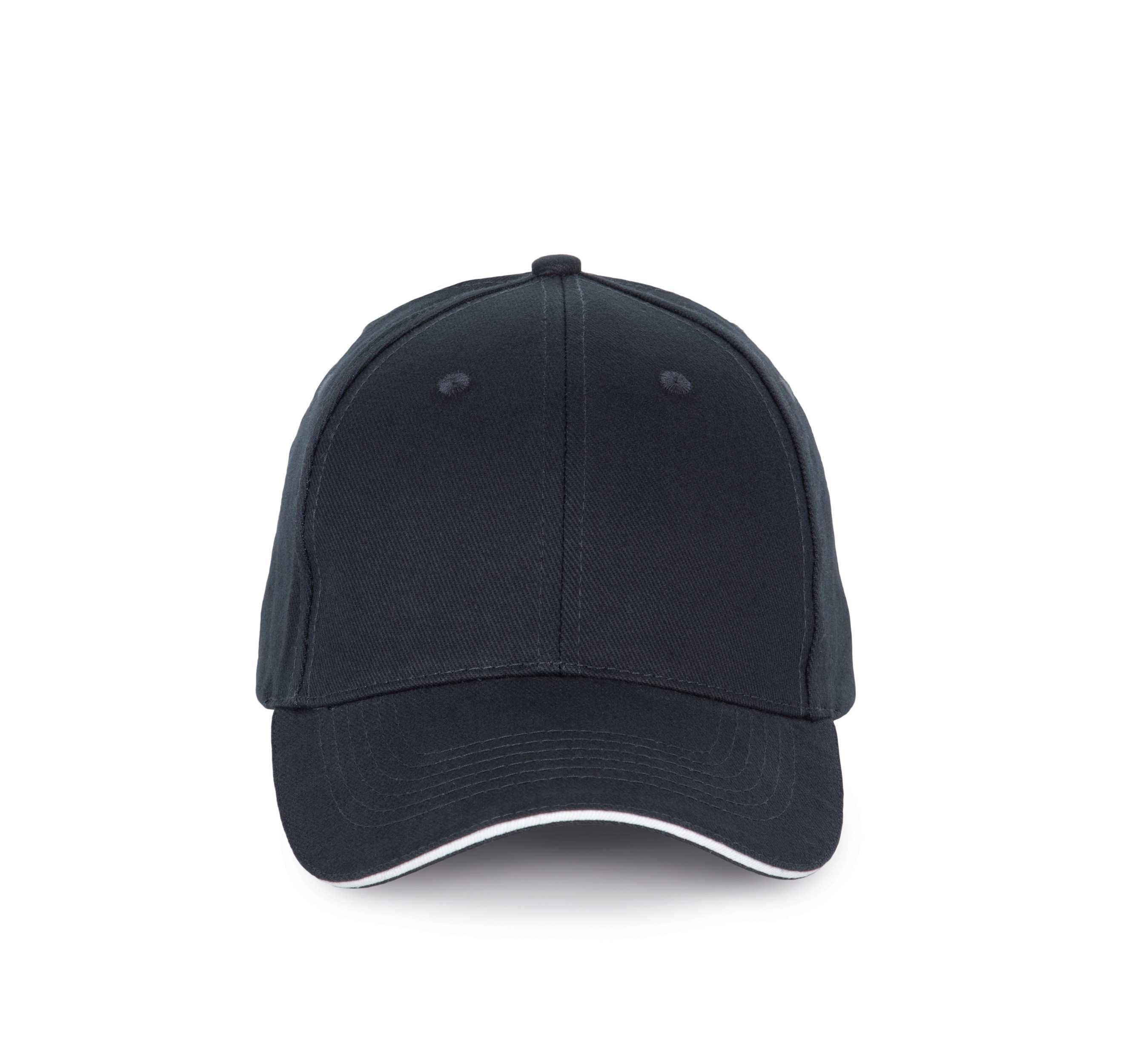 Gorra con sándwich contrastado - 6 paneles Navy / White