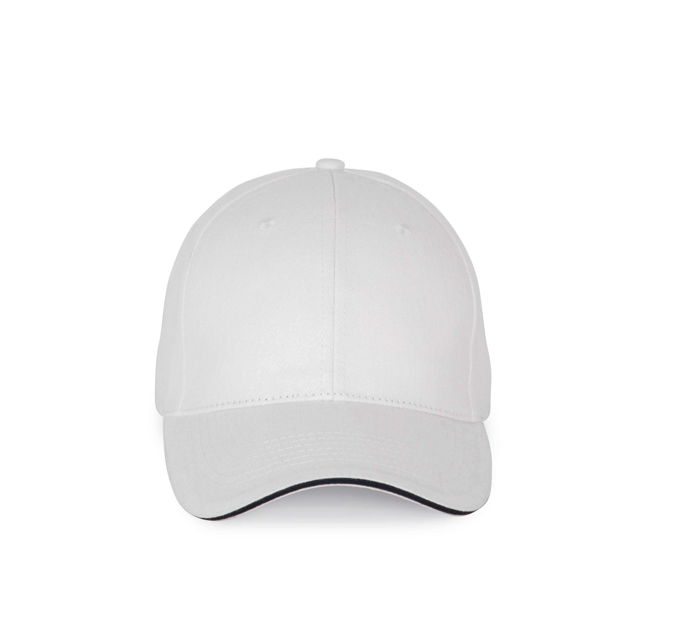 Gorra con sándwich contrastado - 6 paneles White / Navy