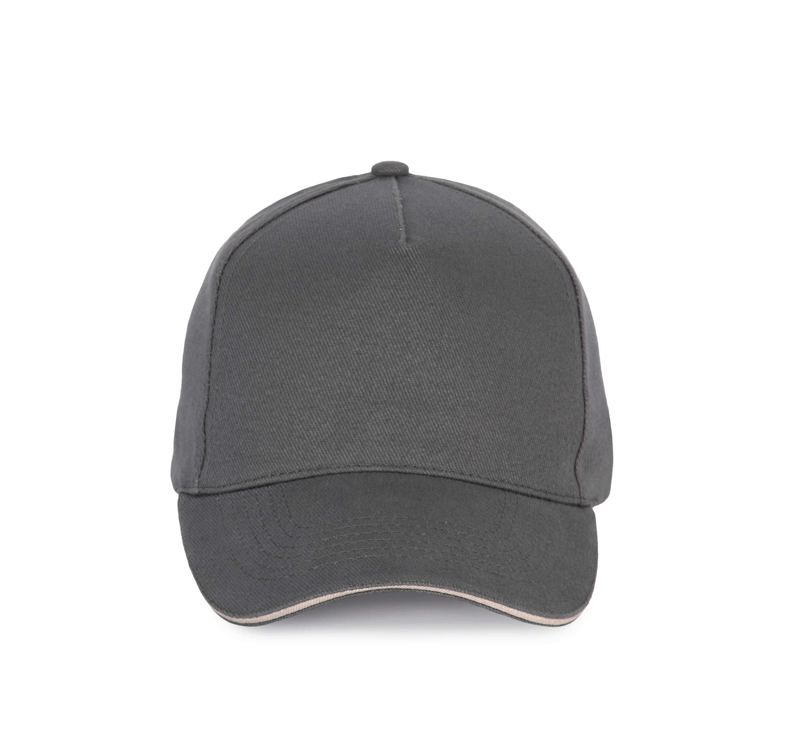 Gorra - 5 paneles Dark Grey / Light Grey
