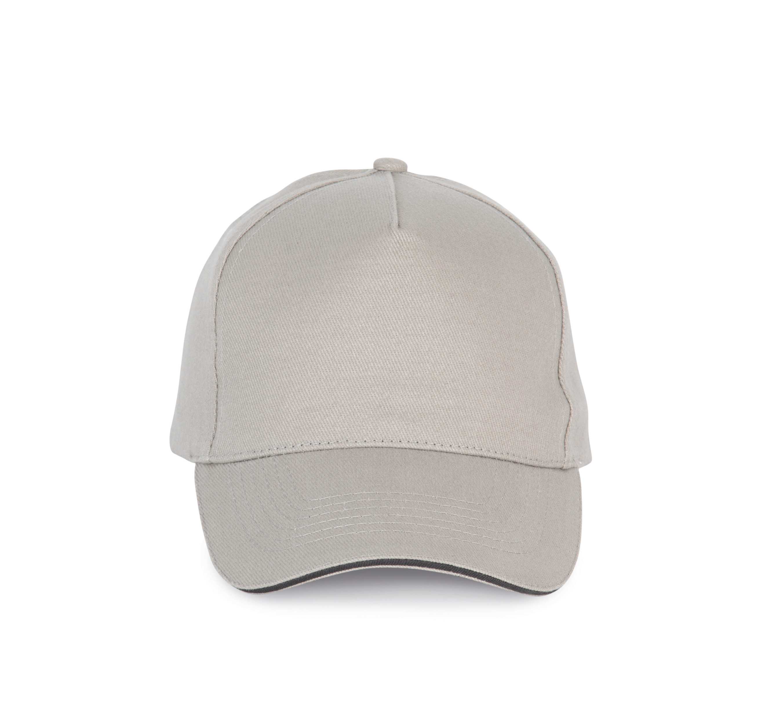 Gorra - 5 paneles Light Grey / Dark Grey