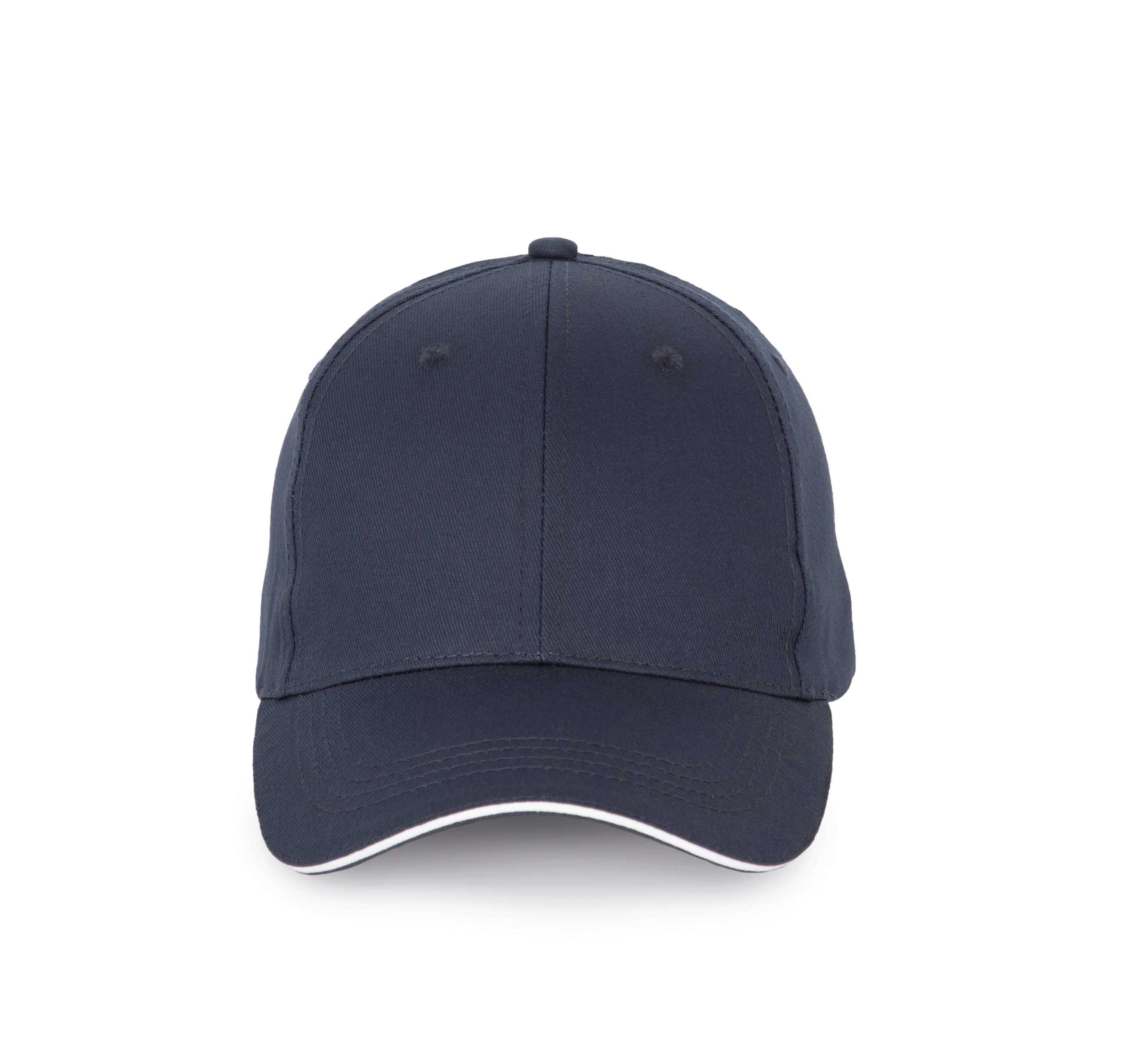 Gorra con sándwich contrastado - 6 paneles Navy / White